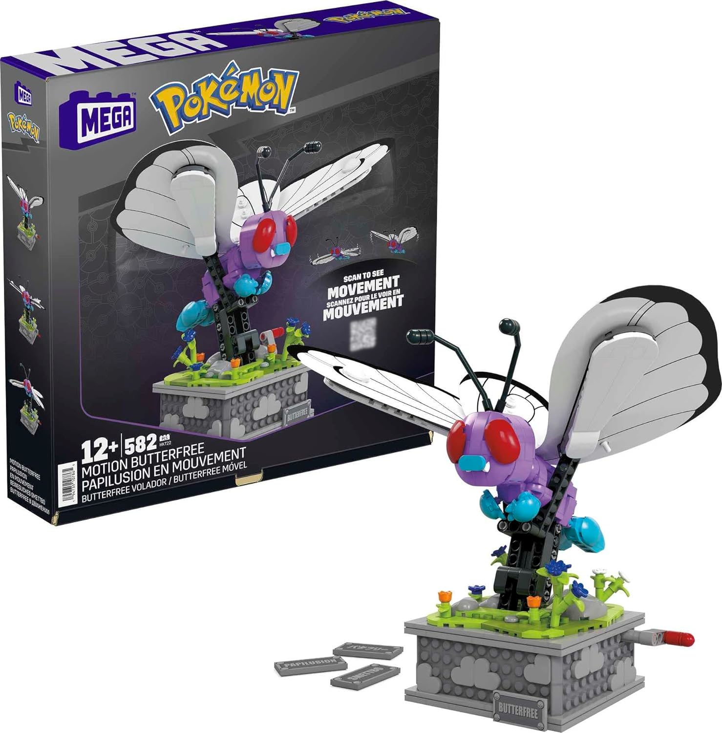 Конструктор Mega Construx Pokémon Smettbo сборная игровая модель - фото 1