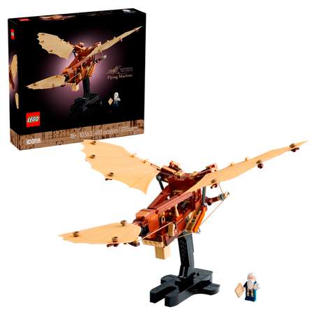 Конструктор LEGO Icons Летающая машина Да Винчи блочный