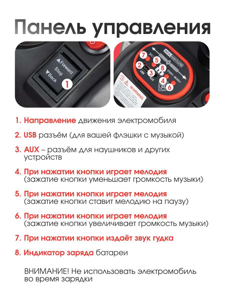 Квадроцикл Farfello SR915 С пультом ДУ - фото 5