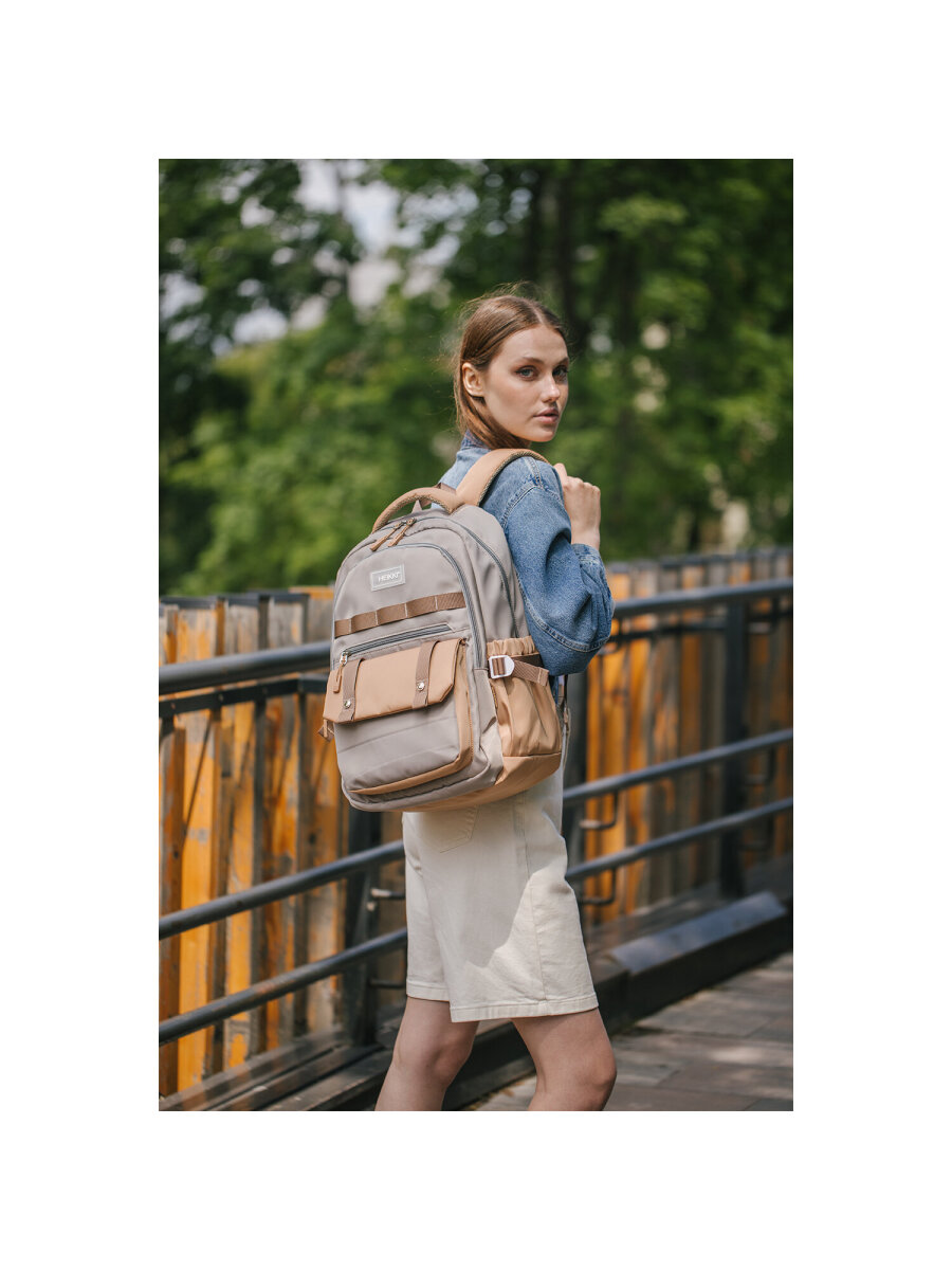 Рюкзак HEIKKI школьный городской для подростков для ноутбука - фото 10