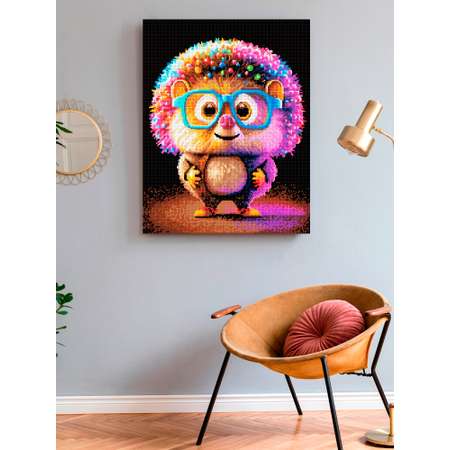 Алмазная мозаика Art on Canvas Диско еж