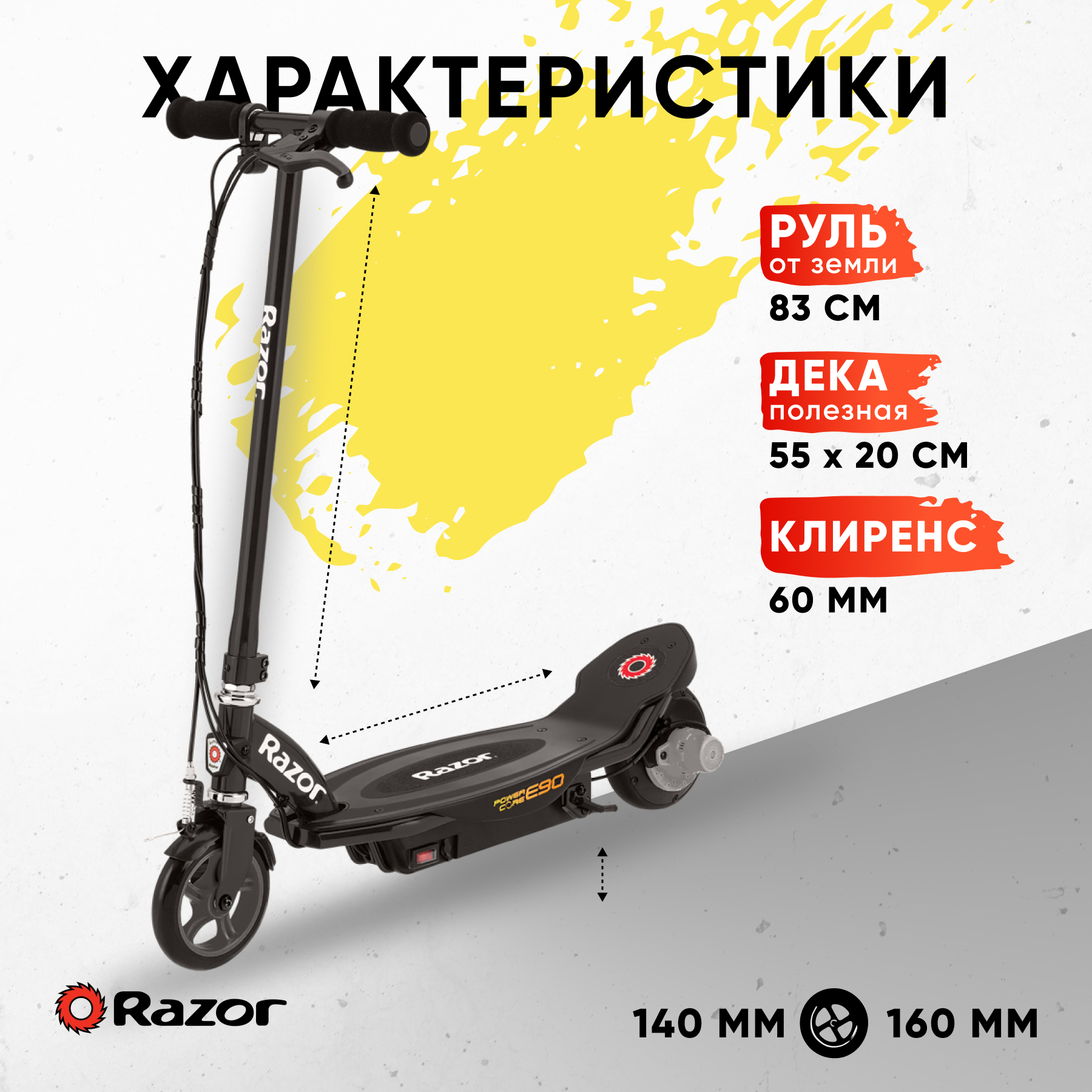 Электросамокат Razor двухколесный - фото 2