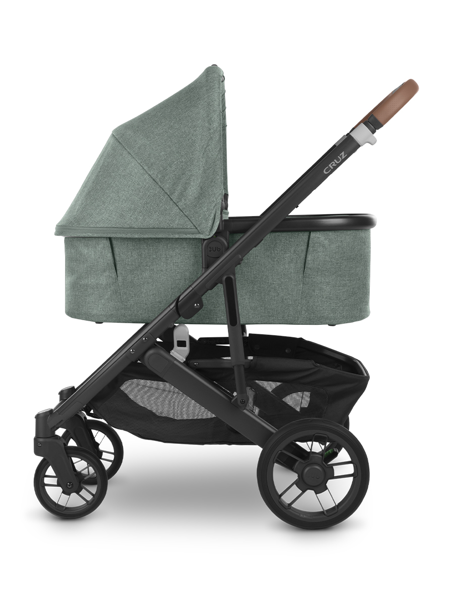 Люлька для коляски UPPAbaby V3 GWEN зеленый меланж - фото 6