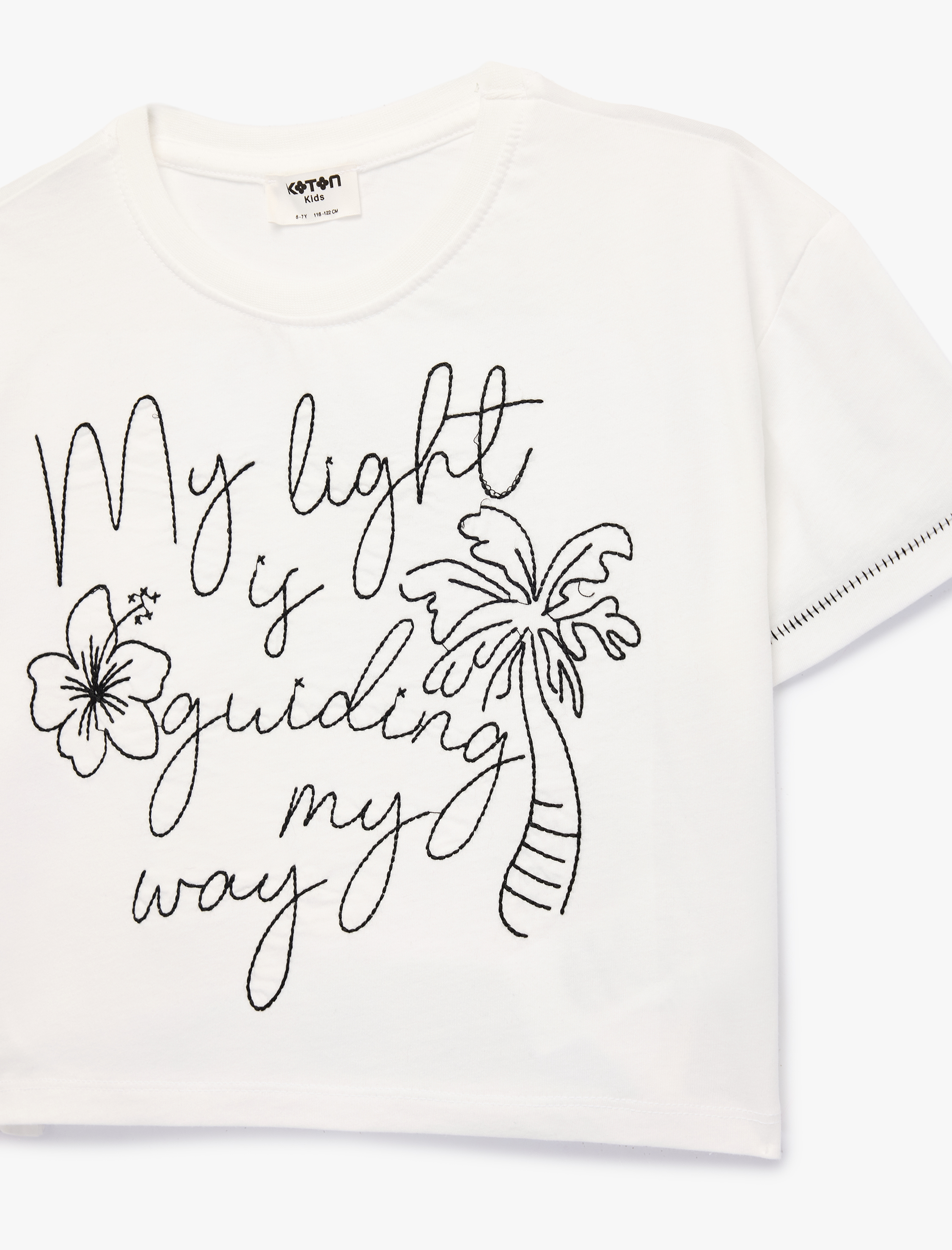 Футболка KOTON 6SKG10119AK000 - фото 3