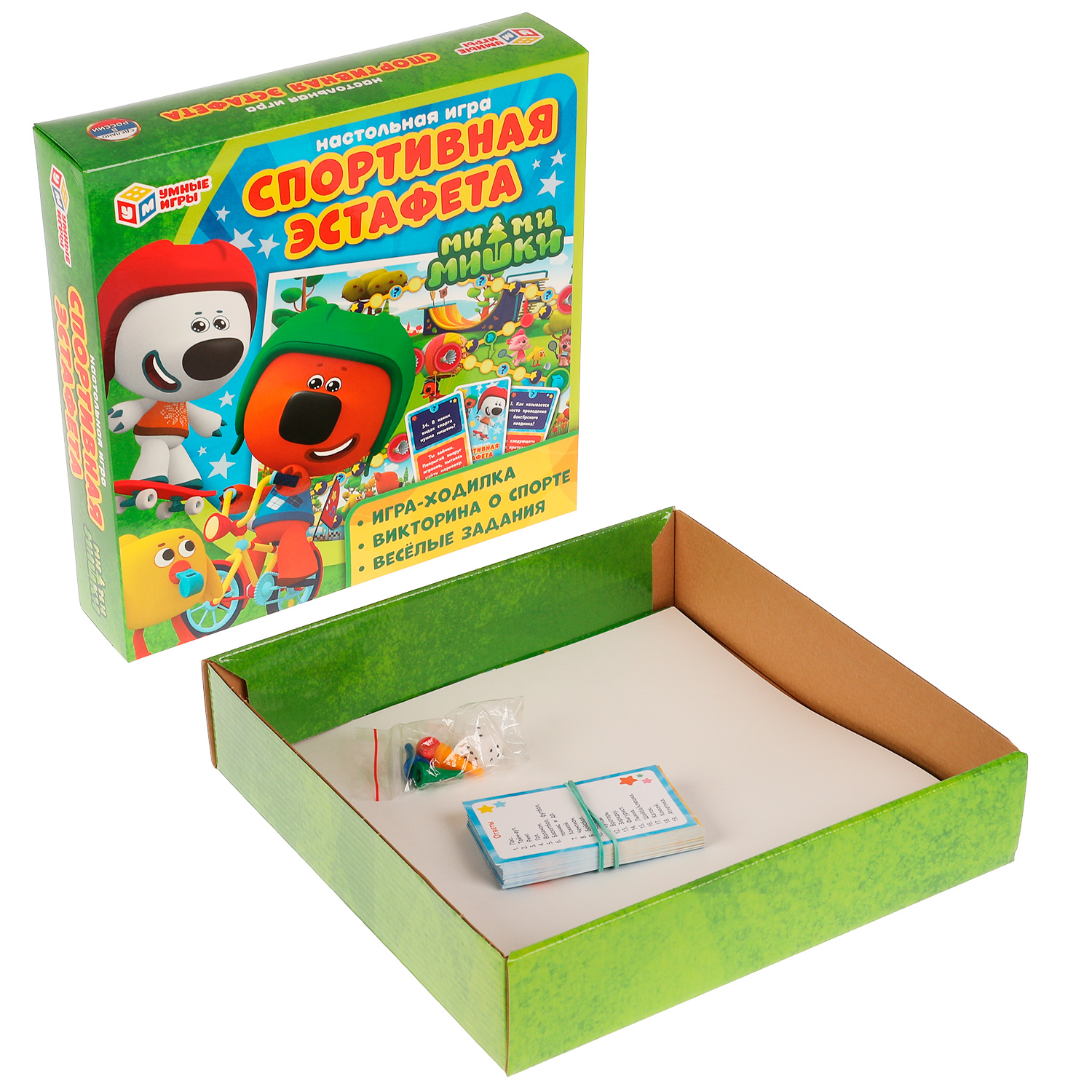 Настольная игра Умные игры Ми-ми-мишки Эстафета - фото 4