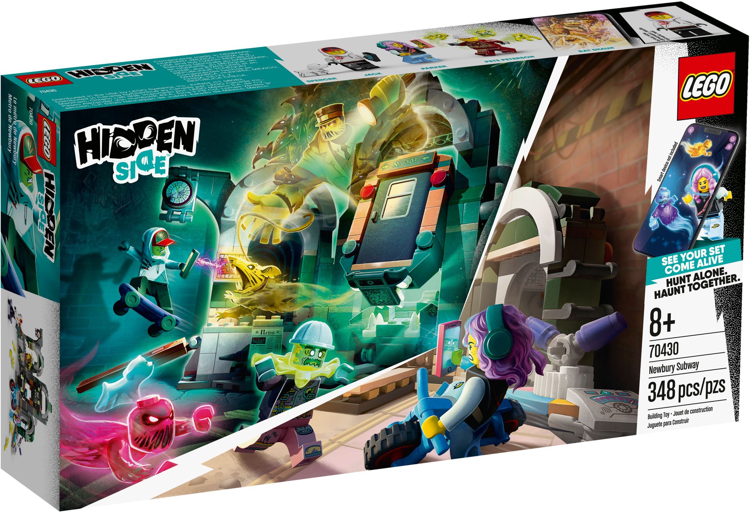 Изображение товара Конструктор LEGO Hidden Side Метро Ньюбери 70430 760 деталей для увлекательных игр