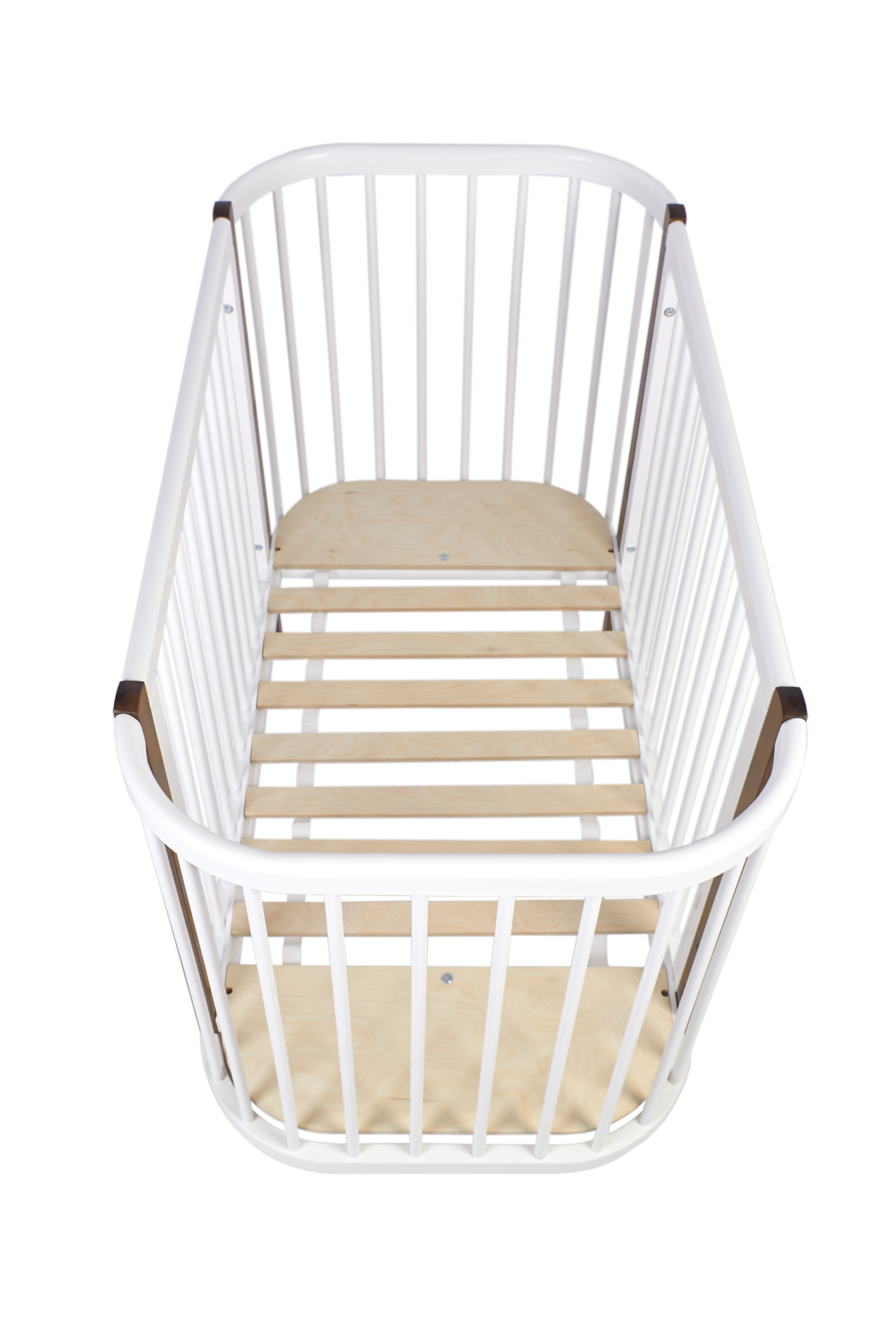 Детская кроватка Polini kids прямоугольная, продольный маятник - фото 33