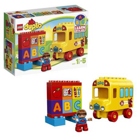 Конструктор LEGO DUPLO Мой первый автобус блочный