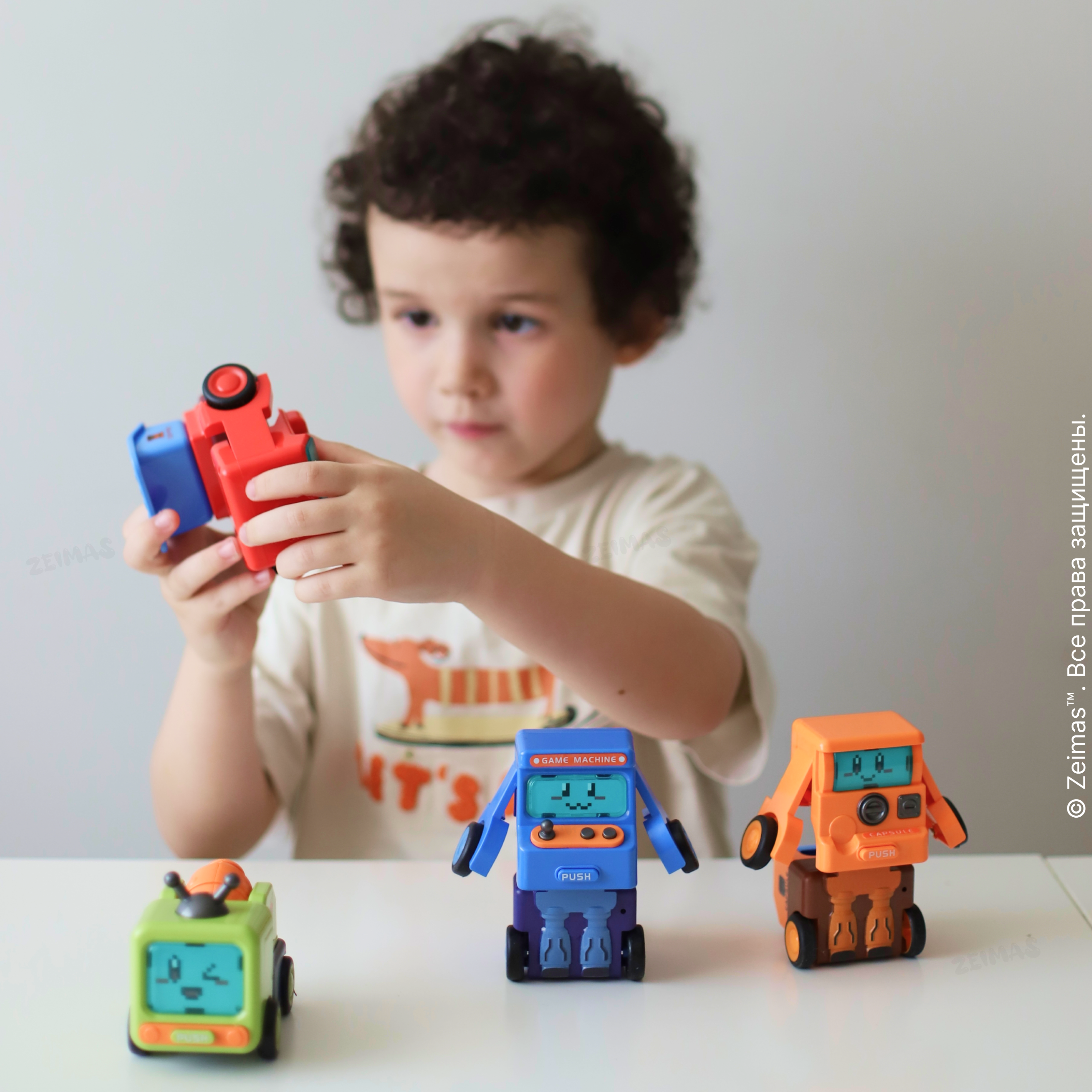 Игровой набор Zeimas роботы-трансформеры - фото 3