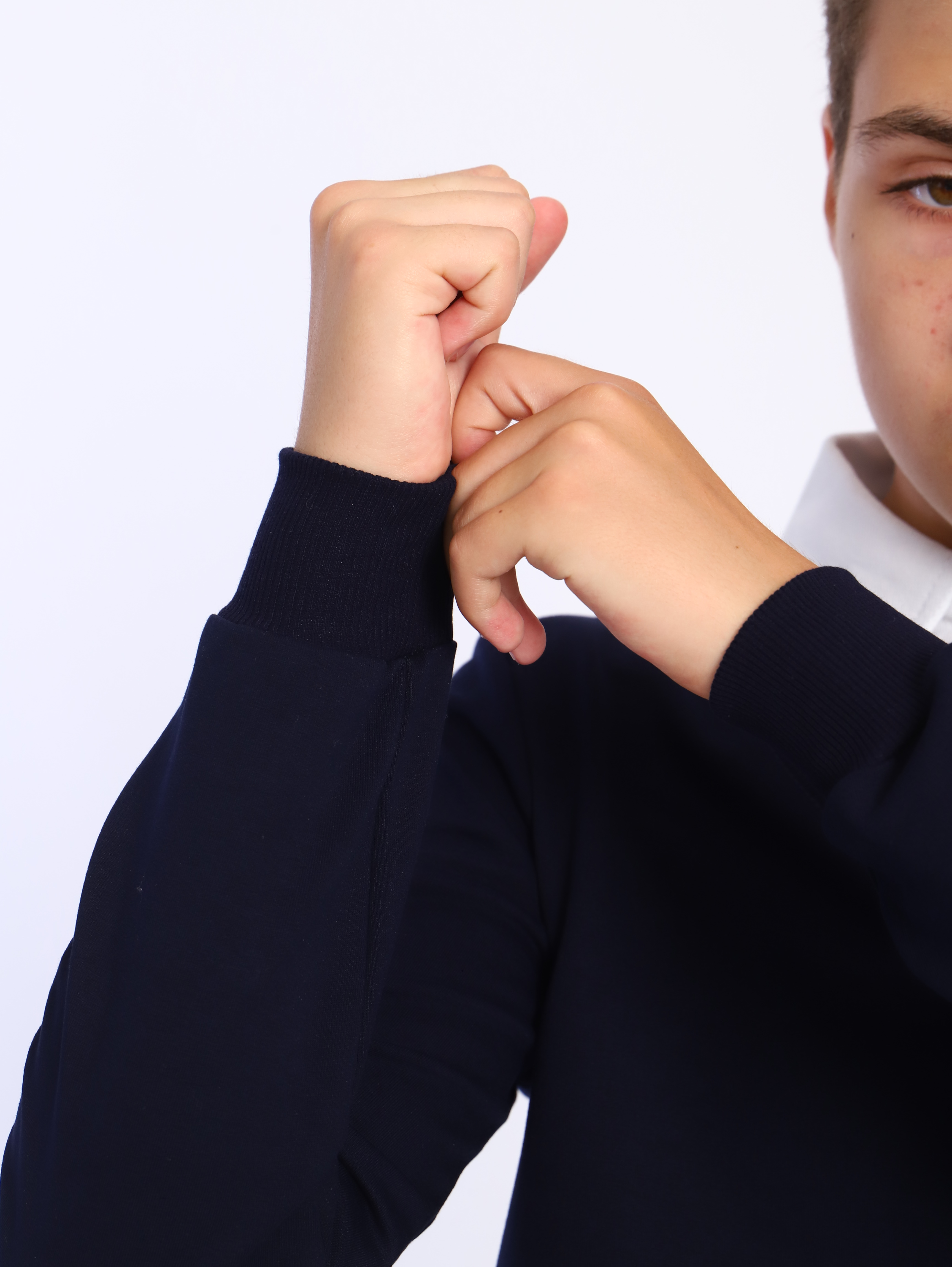 Джемпер ЛАДОШКИ Джемпер Альберт-1 синий - фото 14