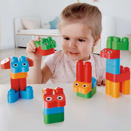 Конструктор Hape Царство животных блочный