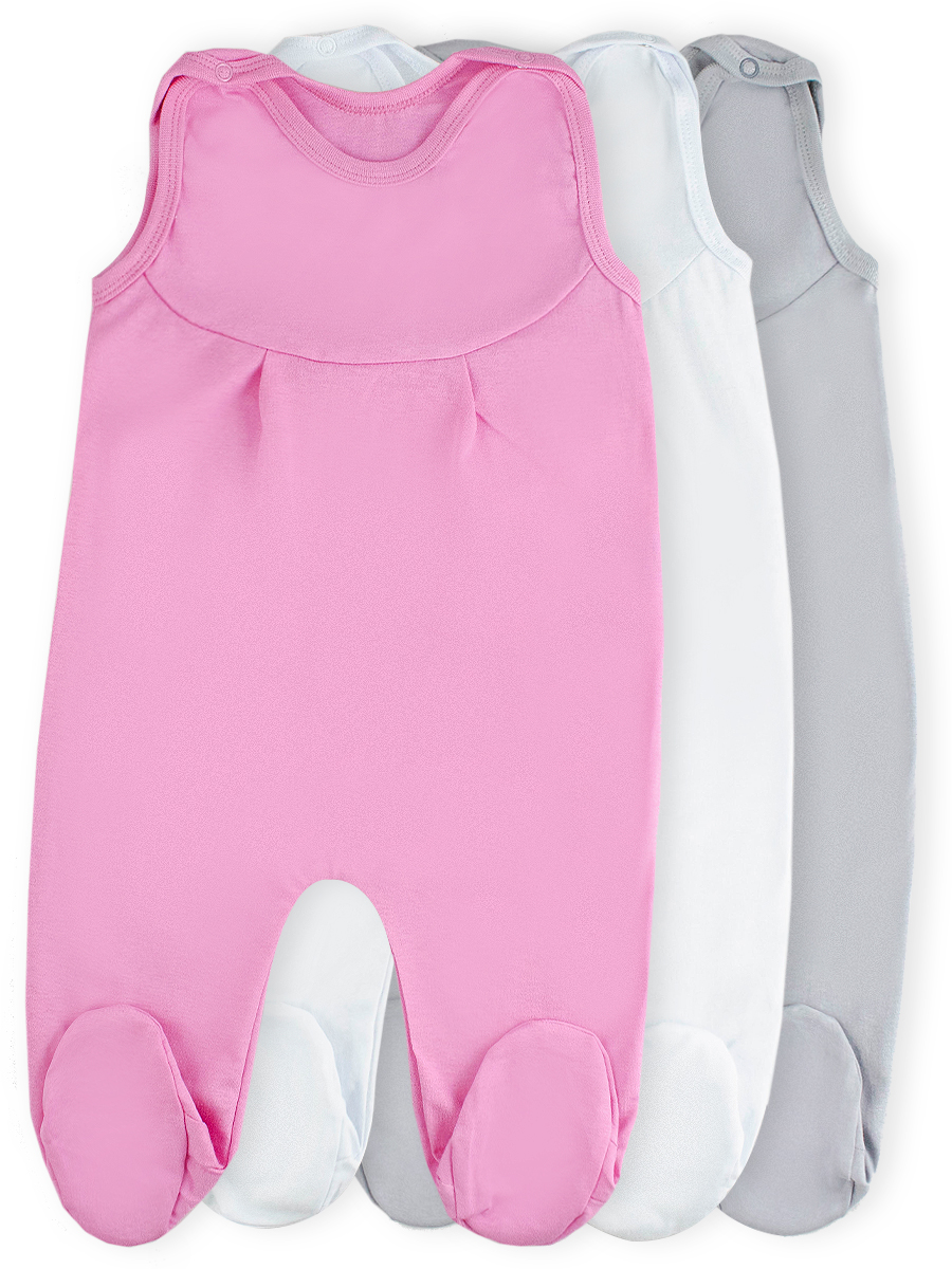 Ползунки 3 шт TataBaby 0069105001 - фото 1