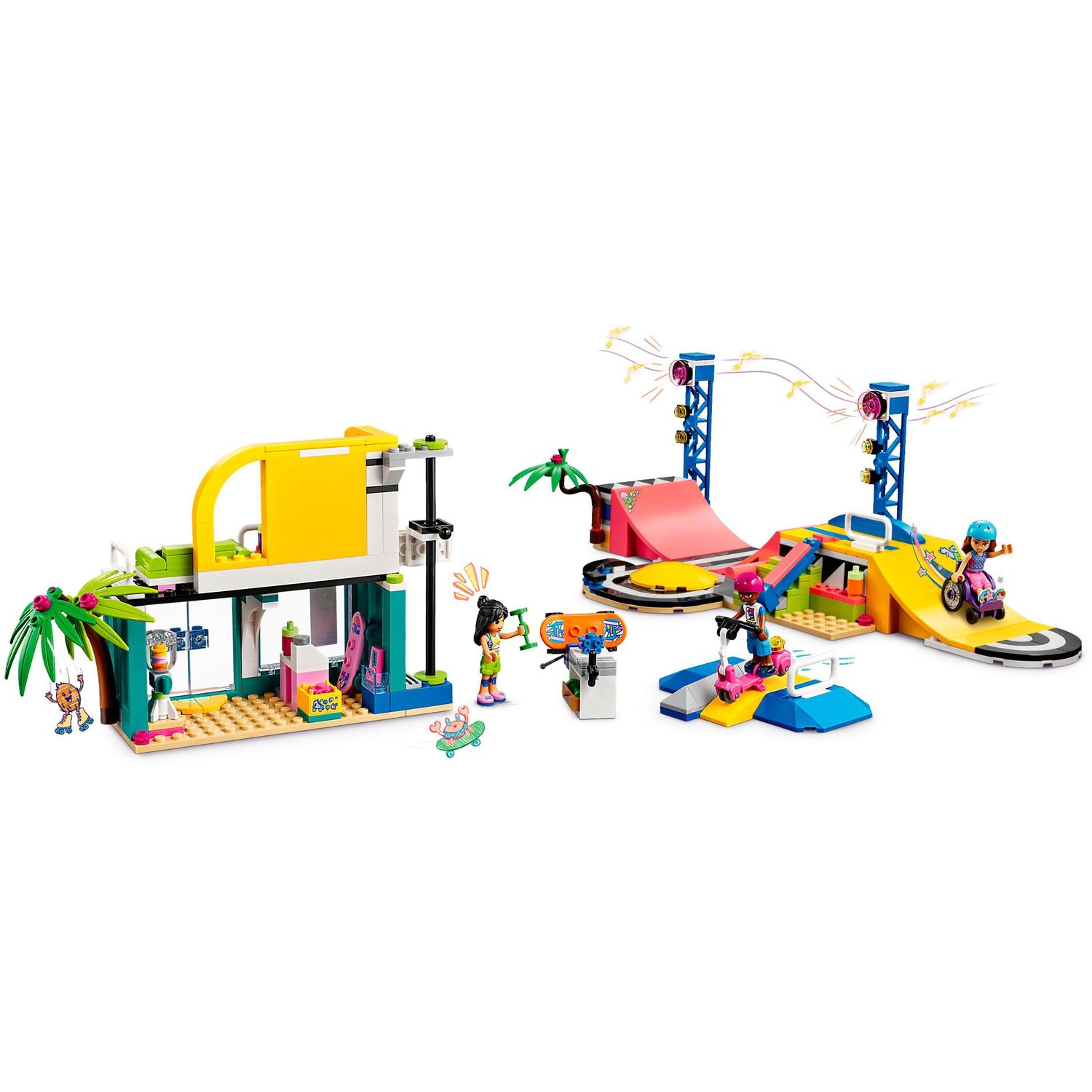 Конструктор LEGO Friends Скейт-парк 431 дет. - фото 3