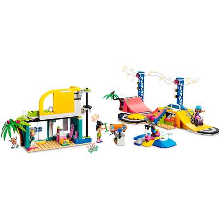 Конструктор LEGO Friends Скейт-парк блочный