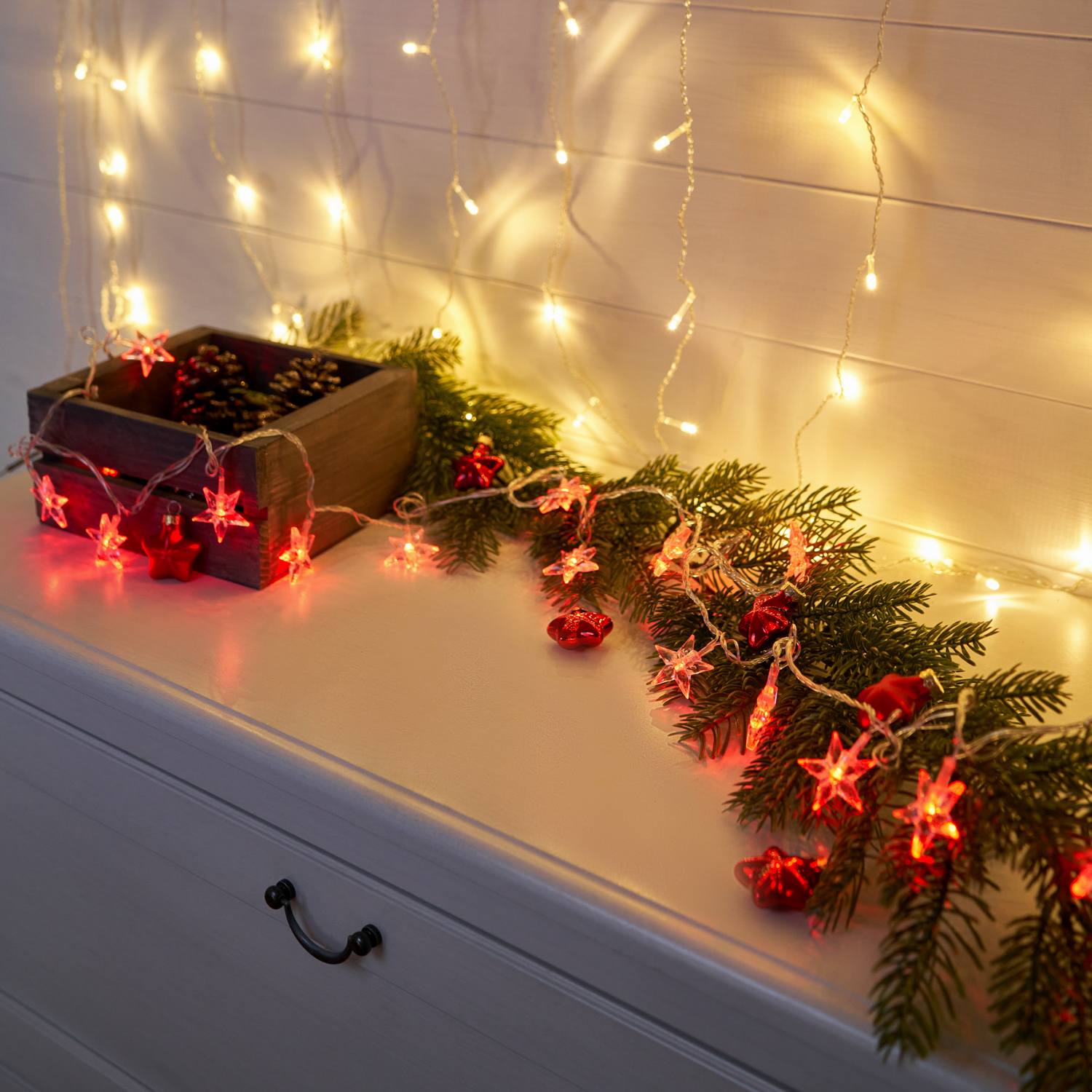 Светодиодная гирлянда NEON-NIGHT Звездочки 303-034 - фото 6