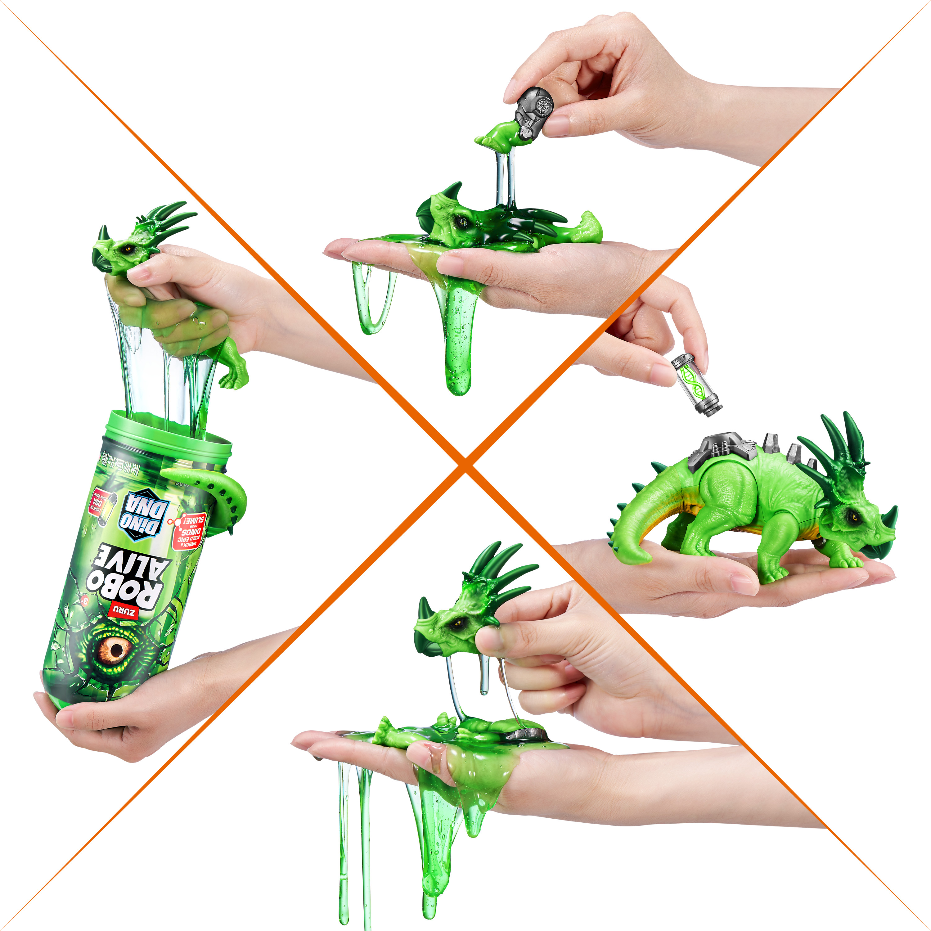 Игровой набор Zuru ROBO ALIVE Dino DNA - фото 11