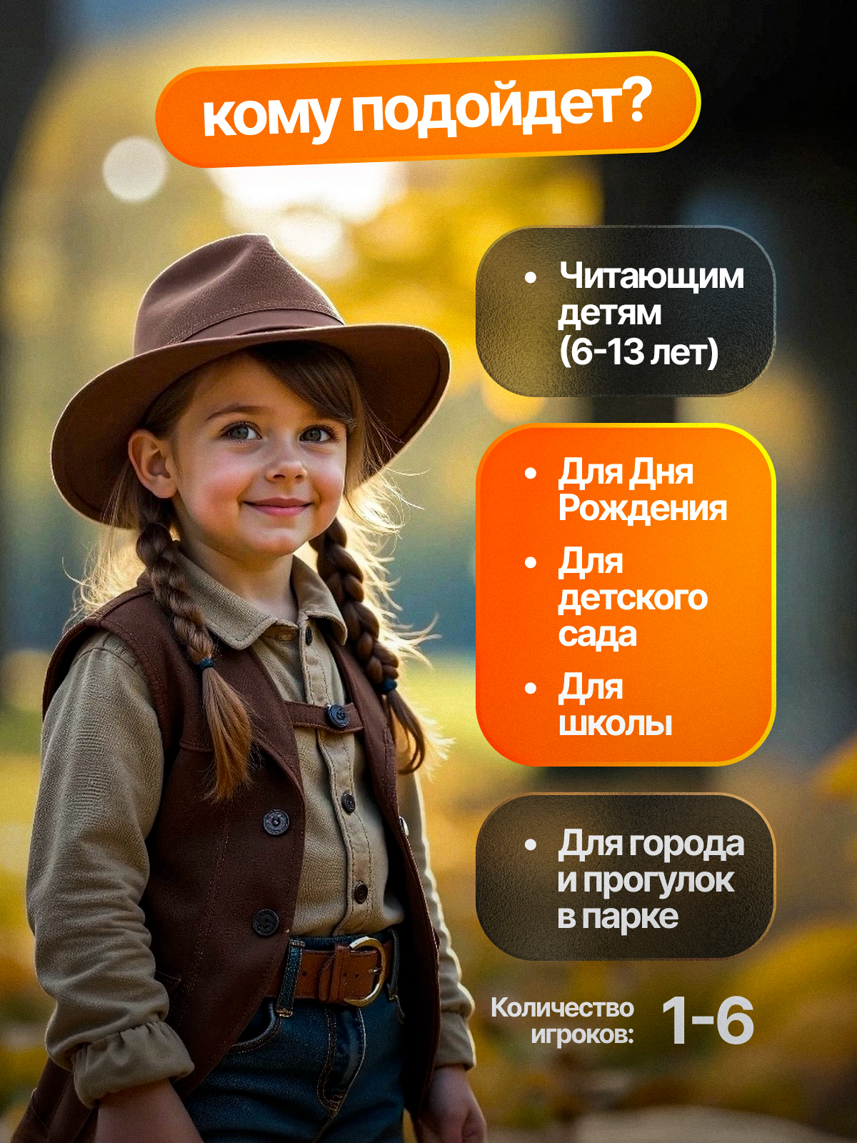 Настольная игра HappyLine Загадки городского парка - фото 7