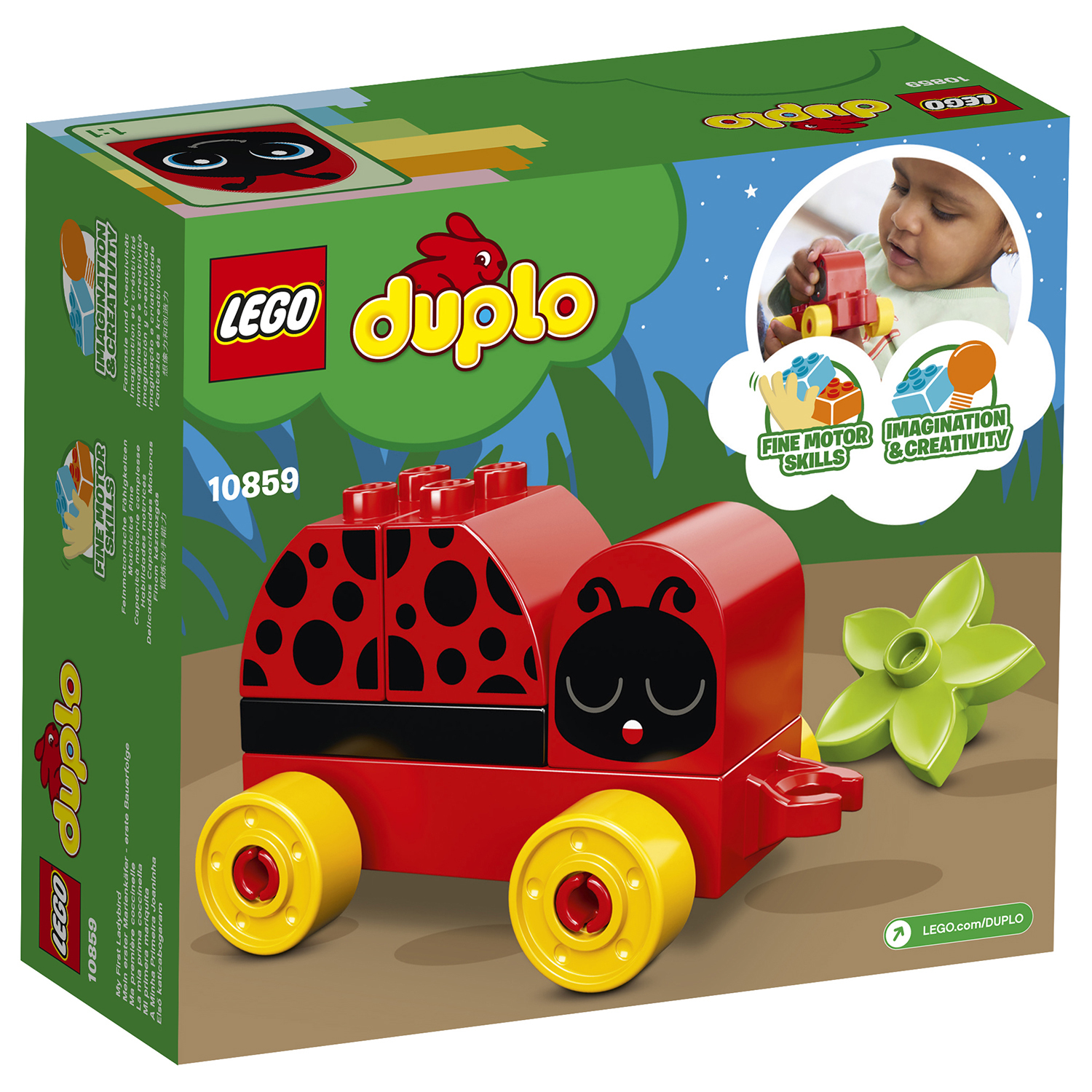 Конструктор LEGO DUPLO Моя первая божья коровка - фото 3
