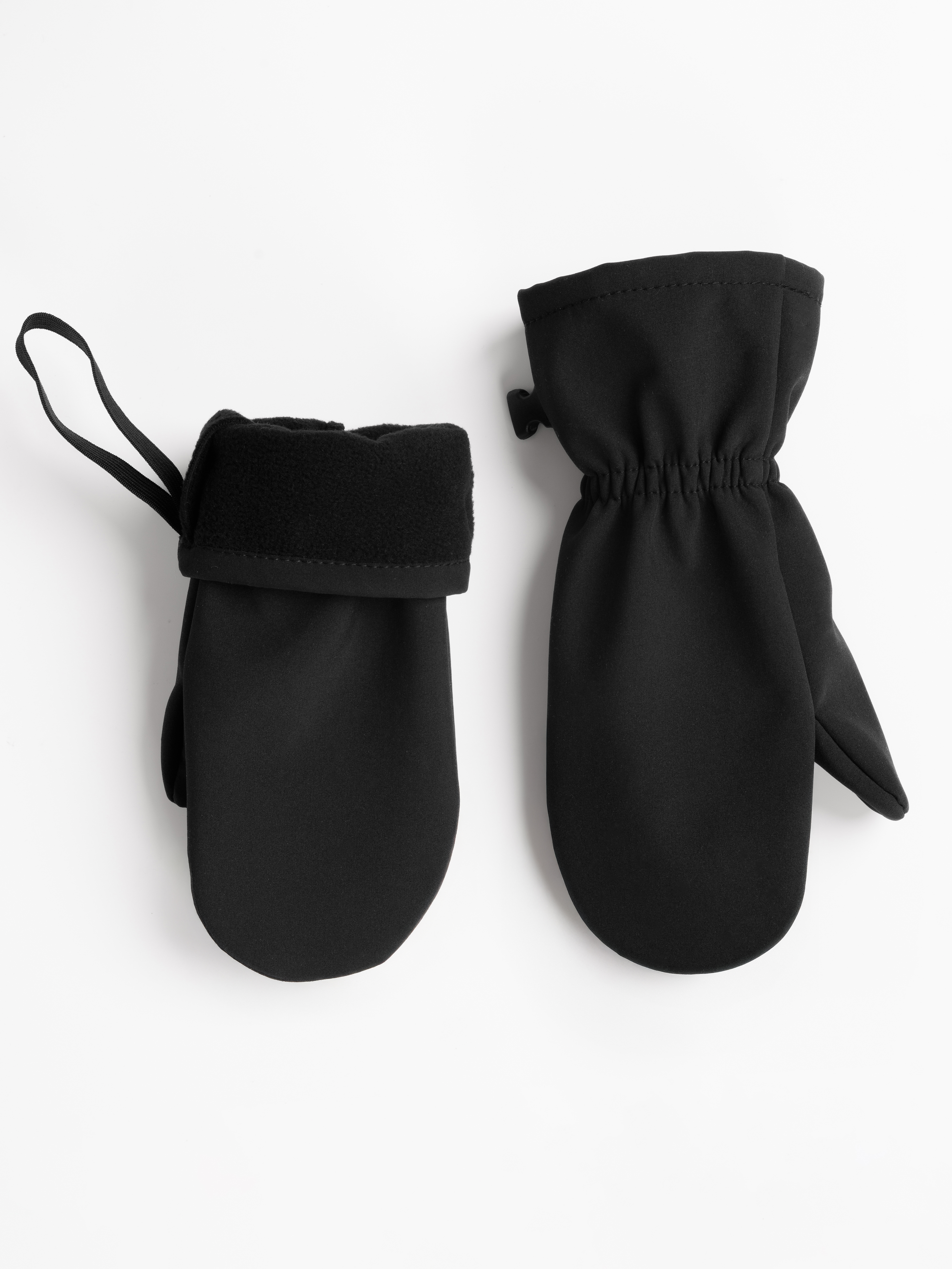 Варежки LittleKiddy varegki_softshellчерный - фото 2