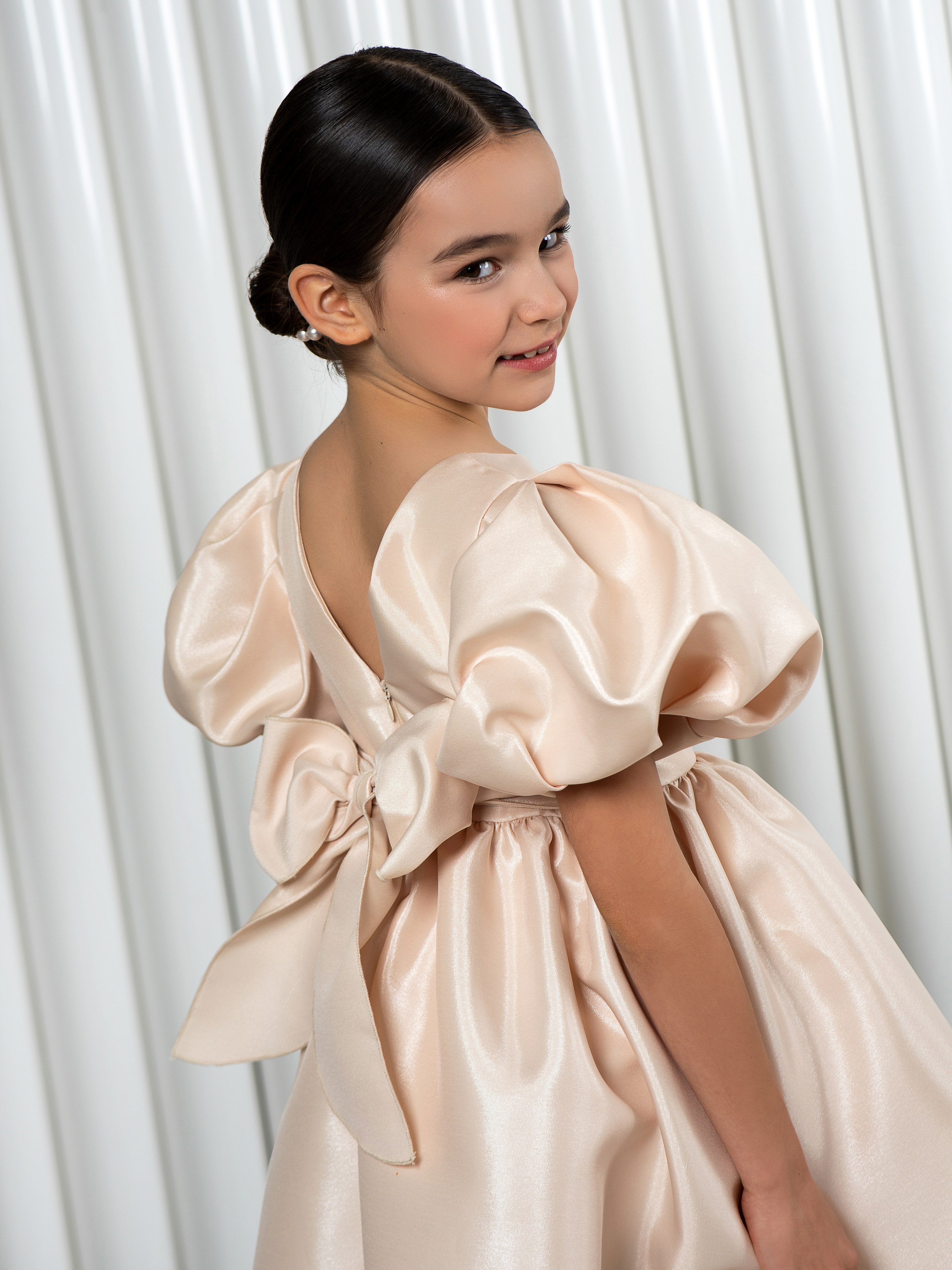 Платье LisaWeta D-143 золото - фото 3