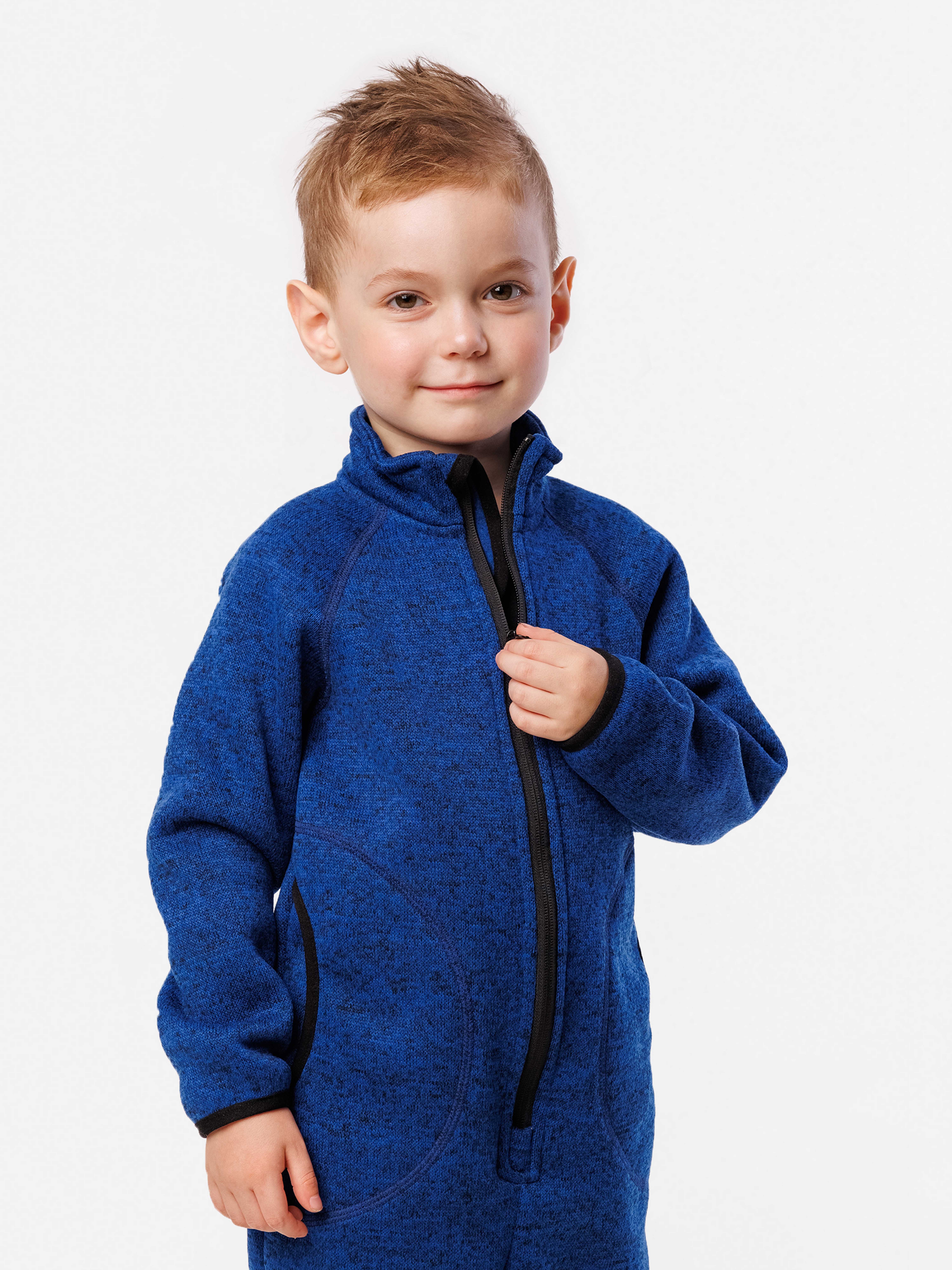 Комбинезон UKI KIDS 1w24-041син - фото 7