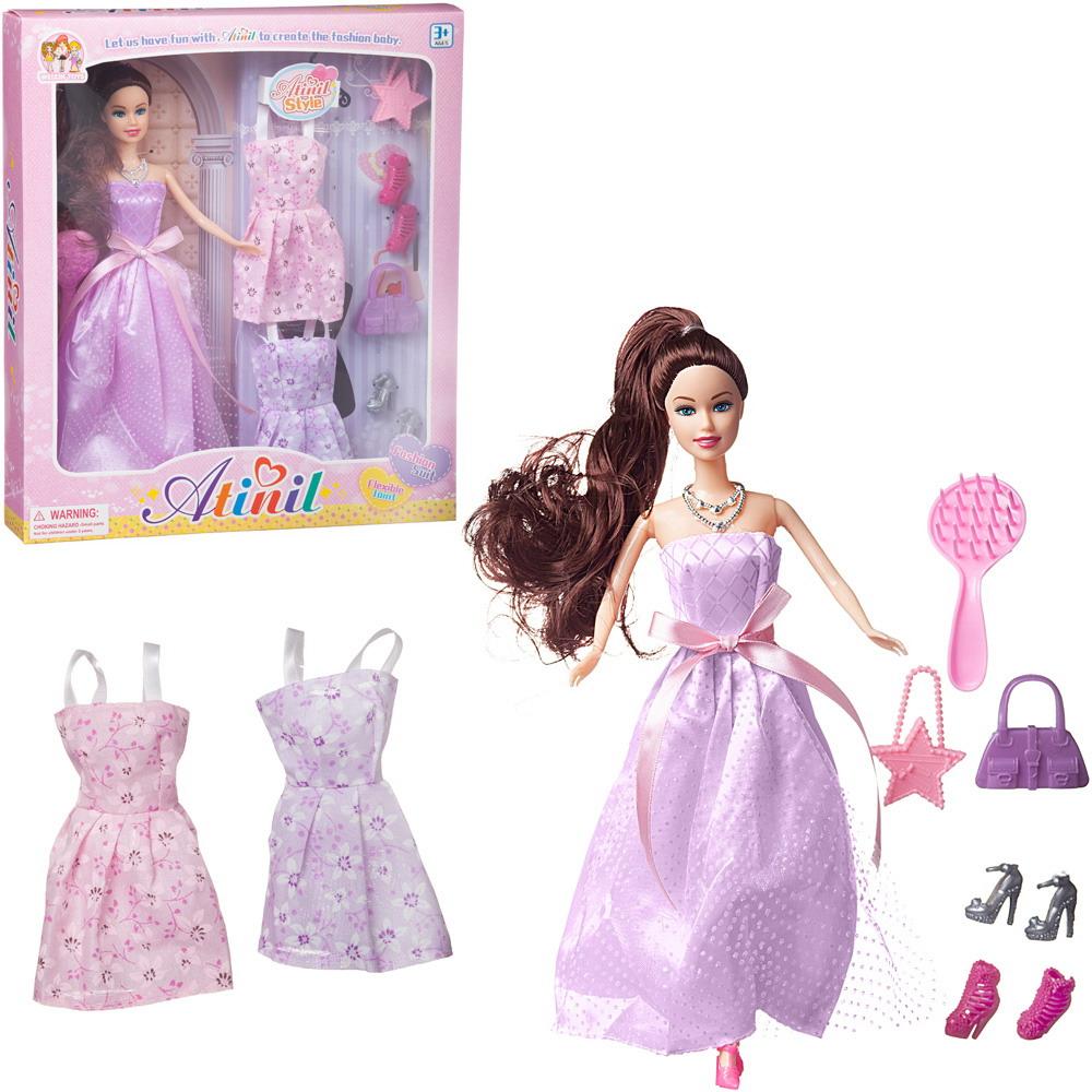 Кукла модельная Junfa WJ-21514/сиреневое - фото 2