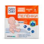 Пелёнки одноразовые MODUM 60х60 см 5 шт.