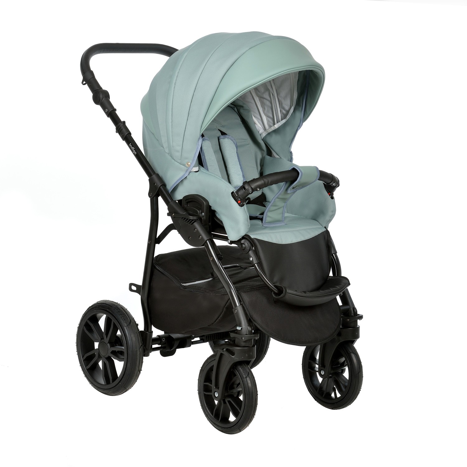 Коляска 2в1 Indigo Indigo (03) шалфей - фото 3