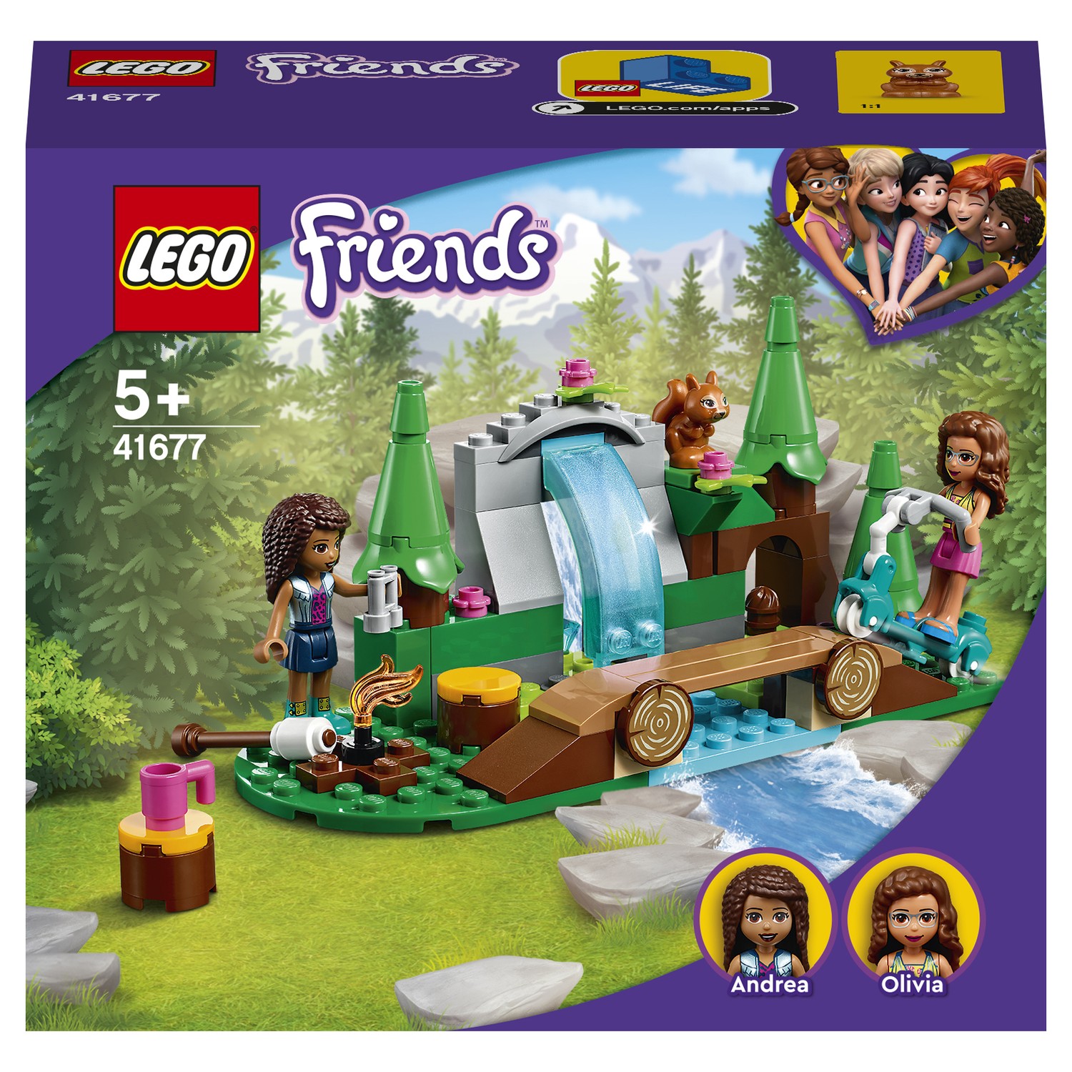 Конструктор LEGO Friends Лесной водопад - фото 2