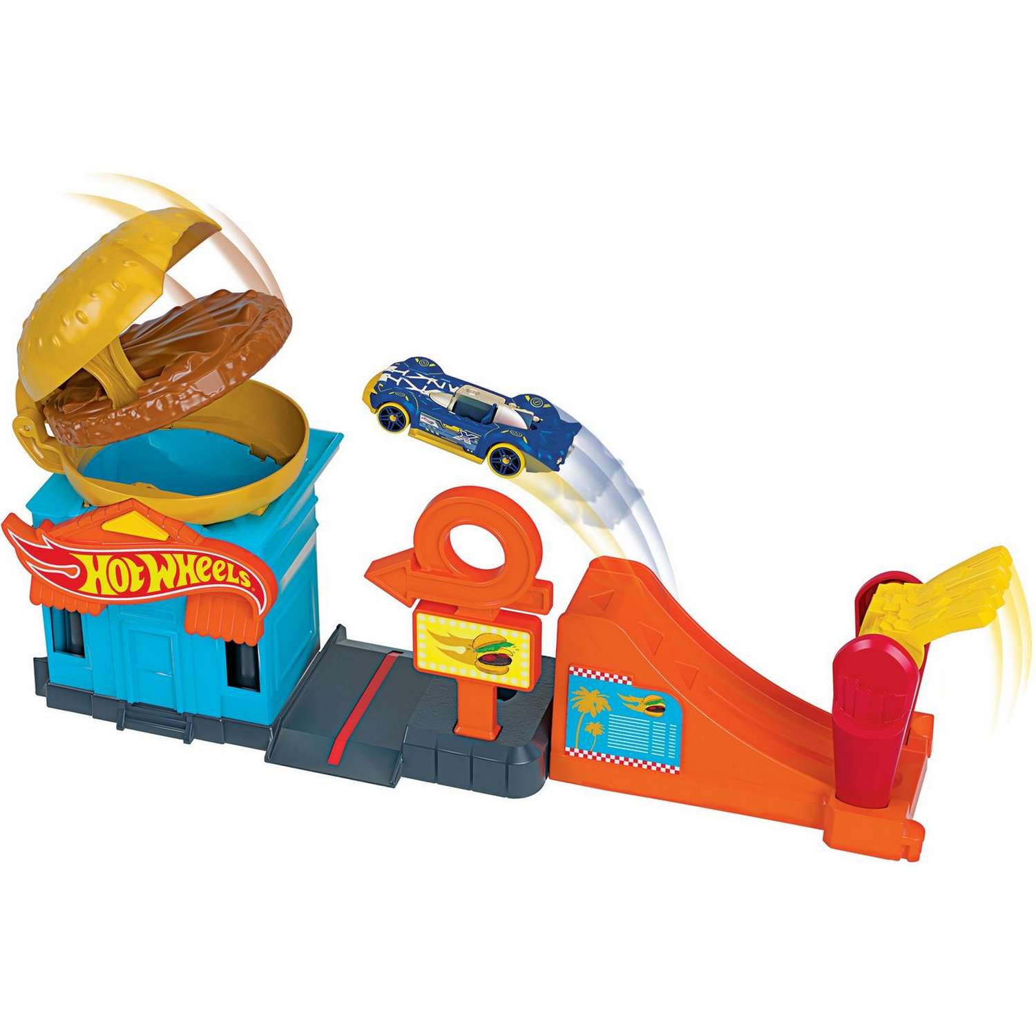 Трек Hot Wheels Закусочная FRH28 - фото 6