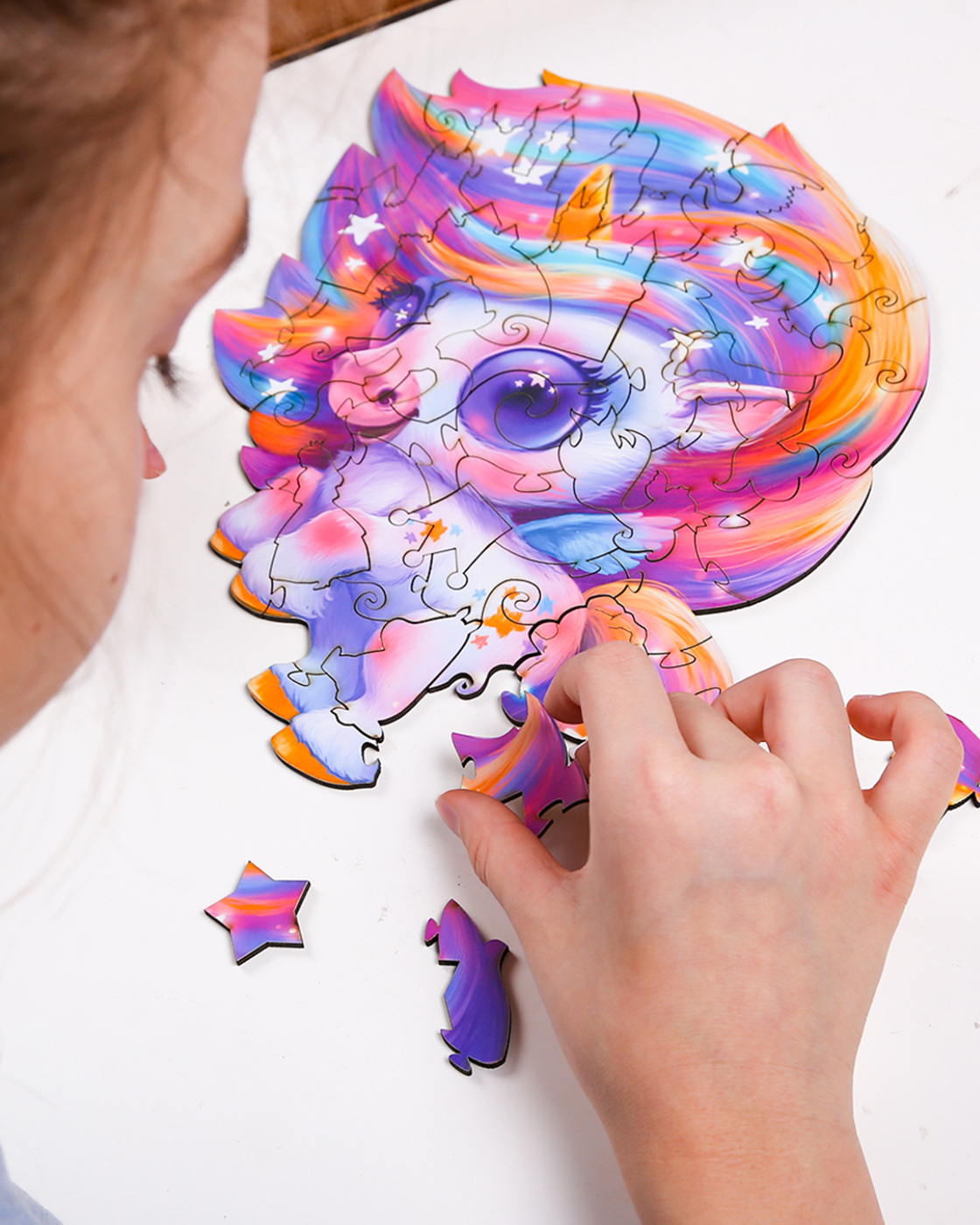 Пазл 1TOY Единорог Карамелька деревянный - фото 7