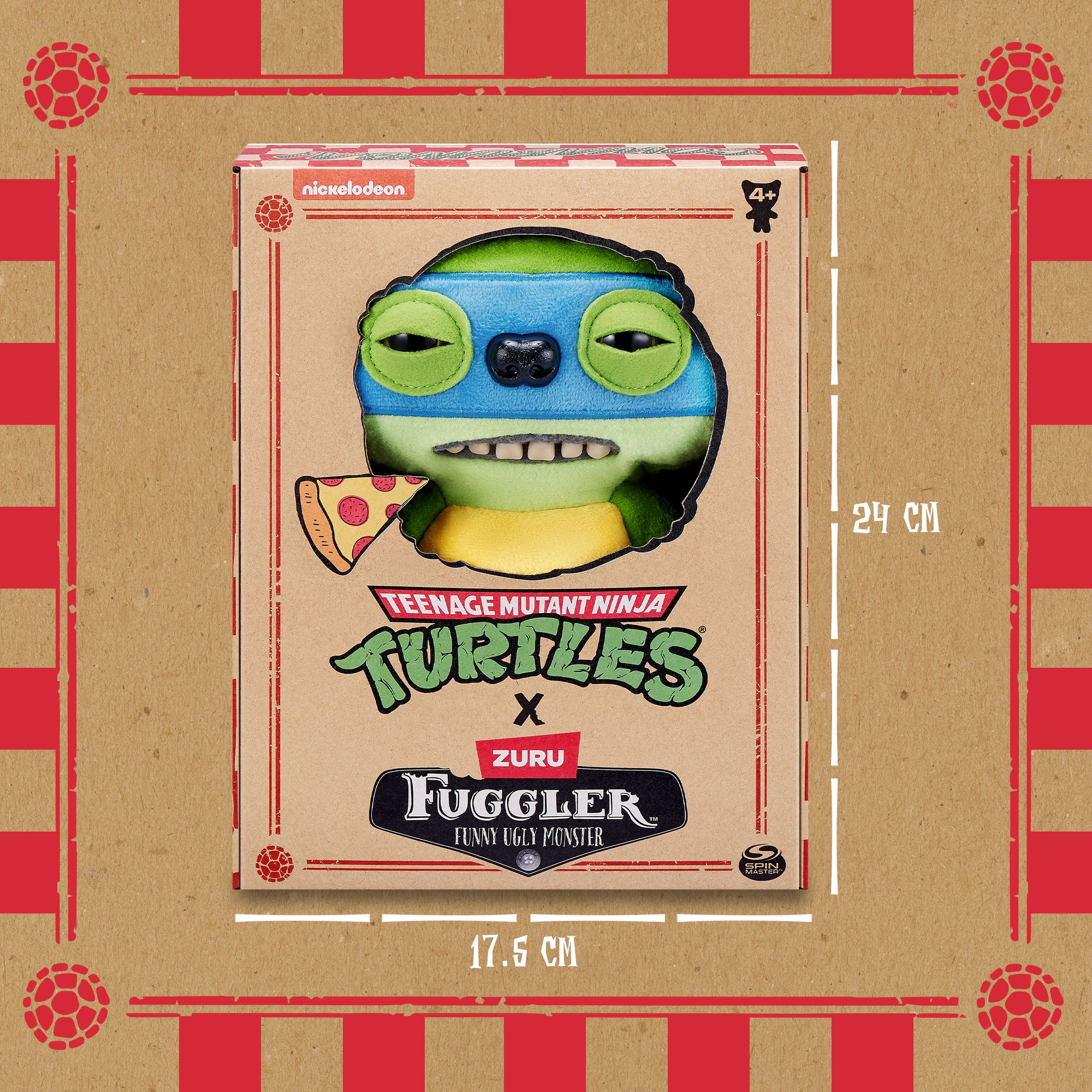 Мягкая игрушка FUGGLER Леонардо 24 см - фото 3