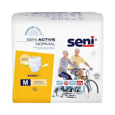 Подгузники-трусики SENI Active Medium 10 шт