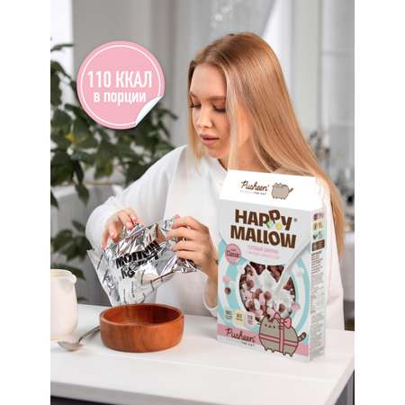 Завтрак с мягким маршмеллоу Сладкая сказка Happy Mallow Pusheen 240г