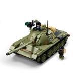 Конструктор SLUBAN Танк Тип – 59 604 дет.