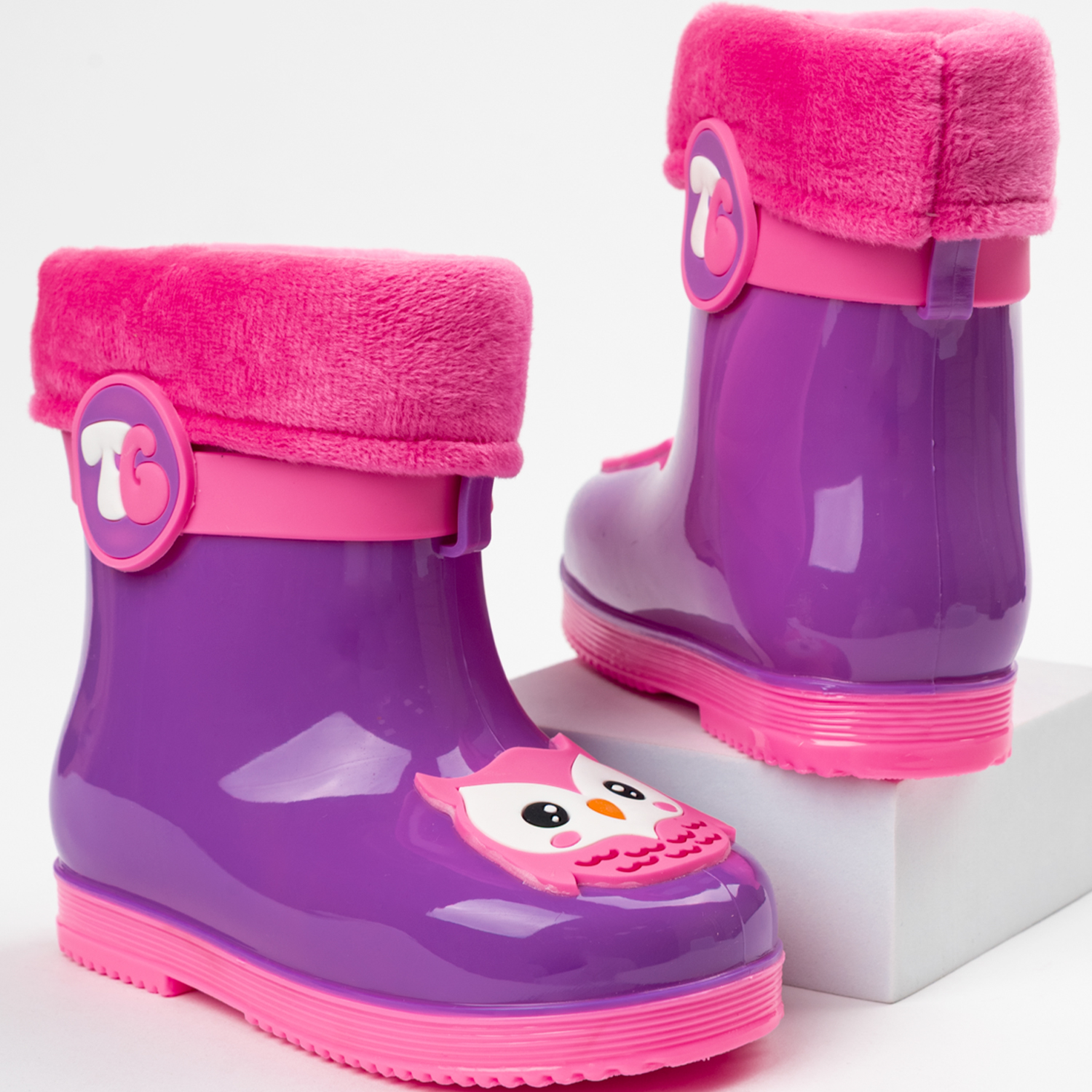 Резиновые сапоги TikkaGo 8U03_2433-1_violet - фото 2