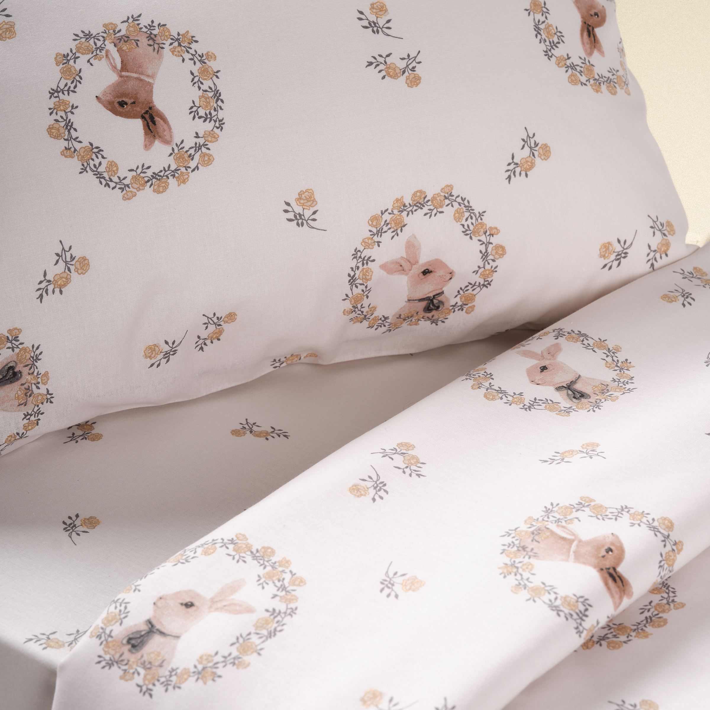 Комплект постельного белья Ночь Нежна Мистер Рэббит полутораспальный 3 предм. - фото 6