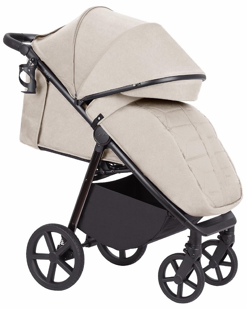 Коляска прогулочная Carrello Bravo Plus CRL-5515 бежевый - фото 2
