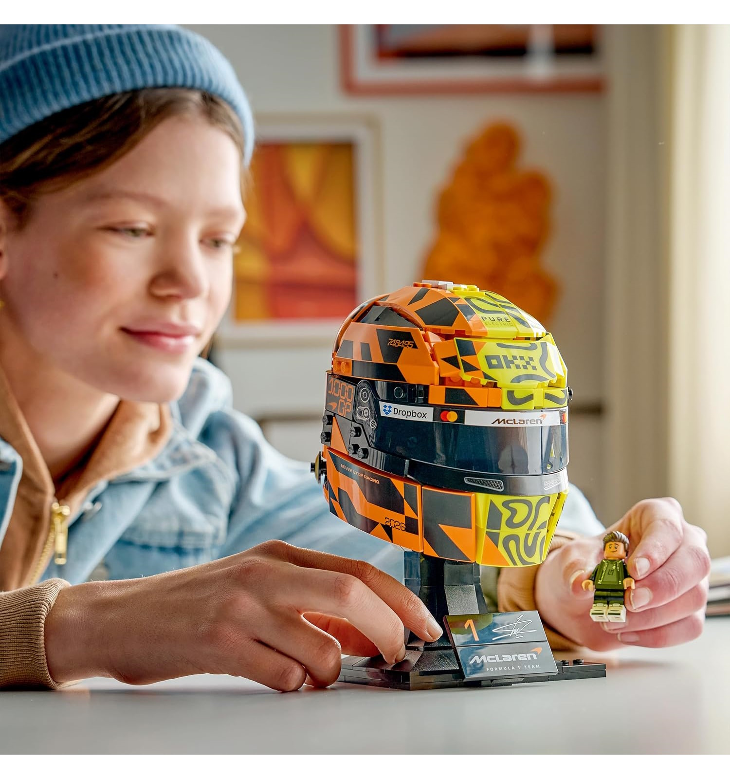 Конструктор LEGO Editions Шлем Ландо Норриса 884 дет. - фото 18