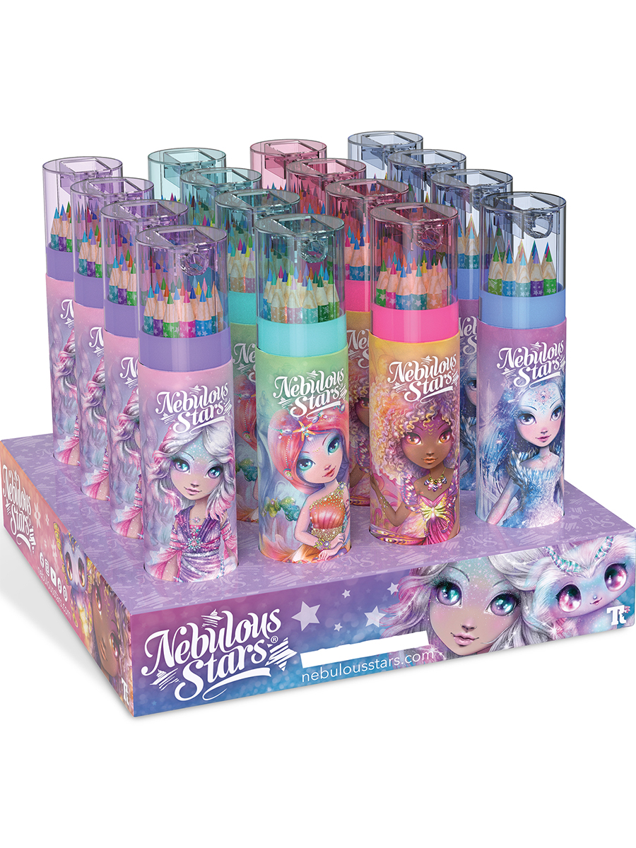 Карандаши цветные Nebulous Stars 18 шт. - фото 7