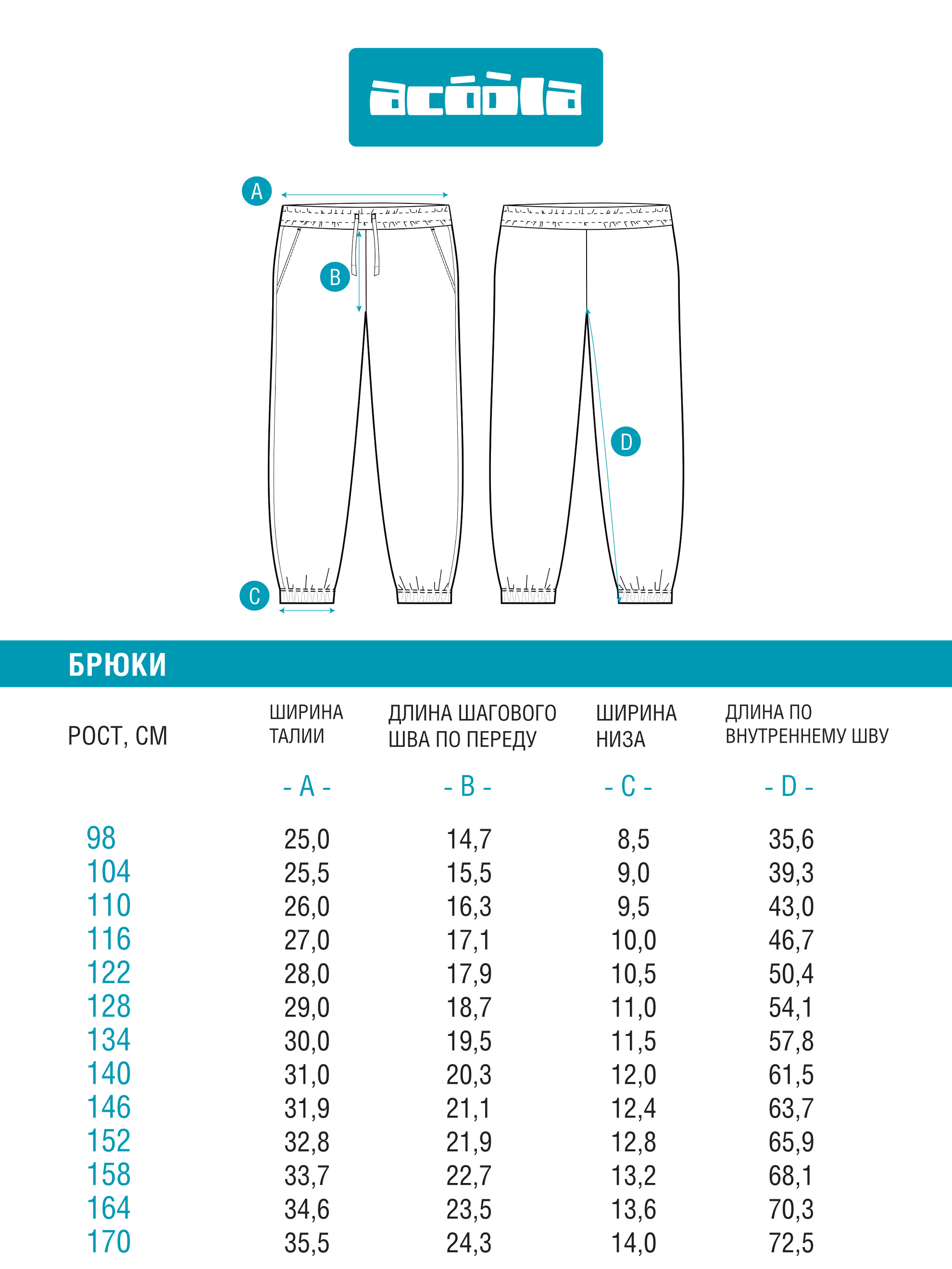Брюки Acoola 20330460003_0074801 - фото 7