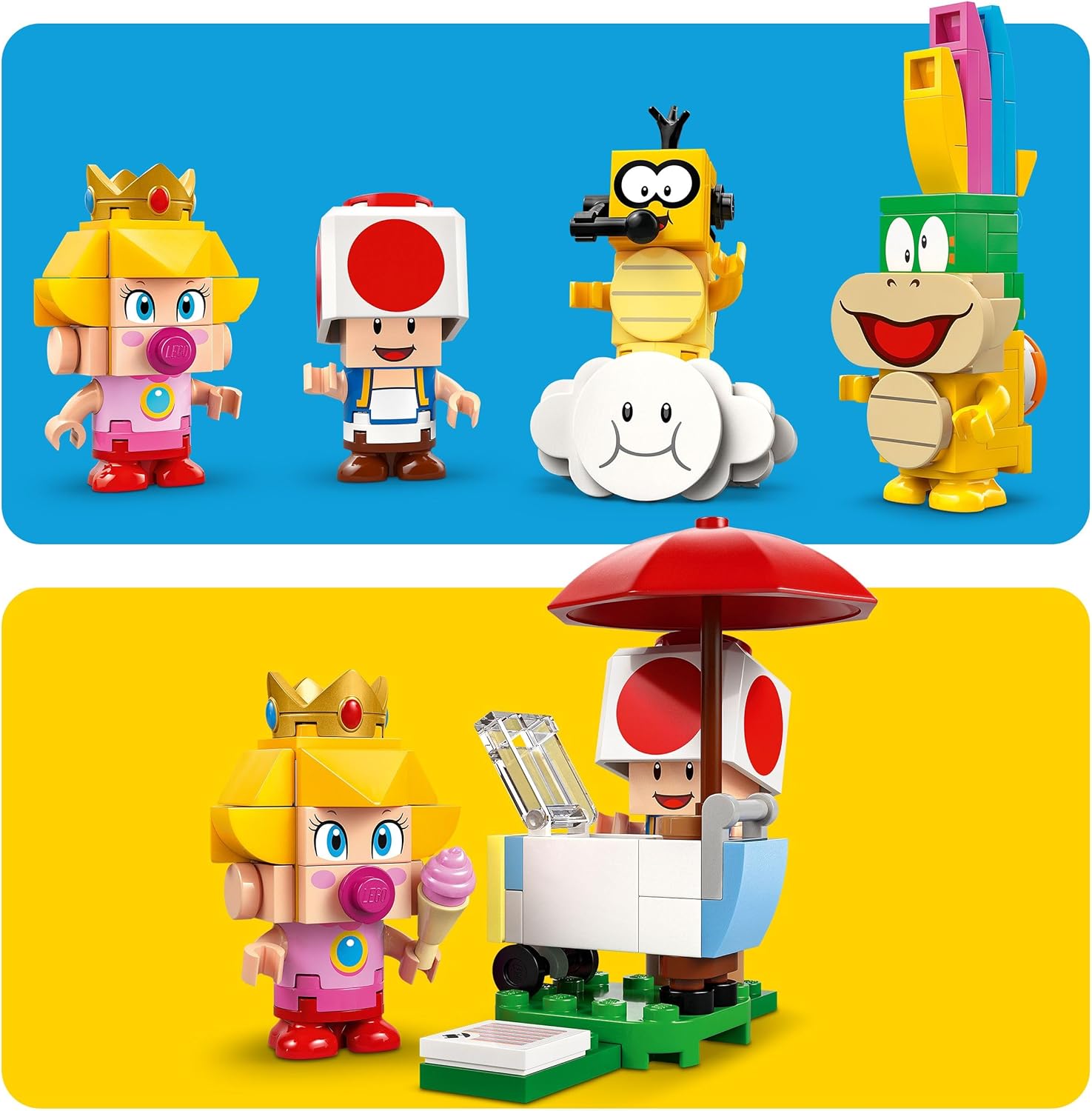 Конструктор LEGO Super Mario Малышка Пич и Гран-При 823 дет. - фото 4