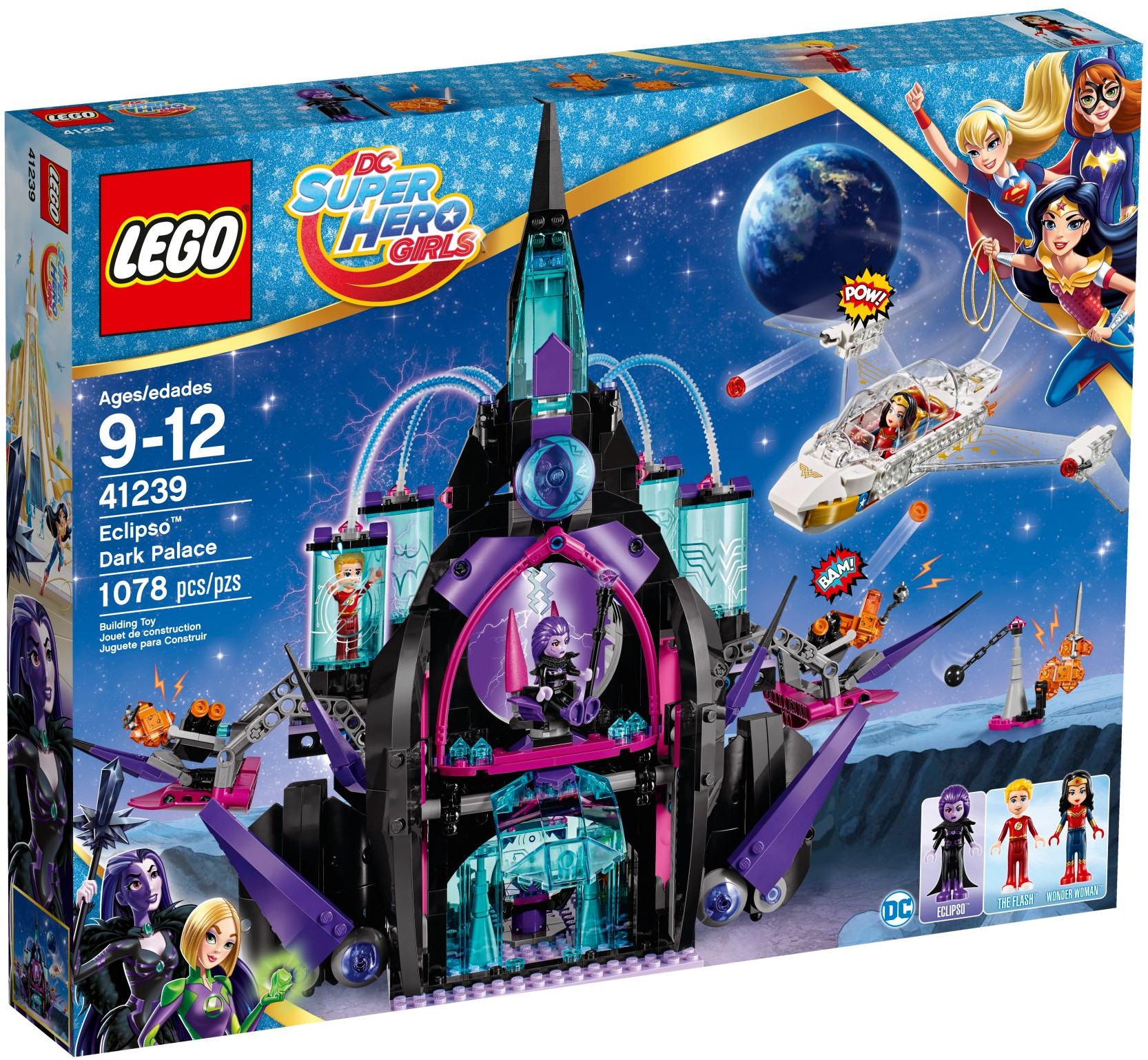 Конструктор LEGO DC Super Heroes Girls 41239 1078 дет. - фото 1