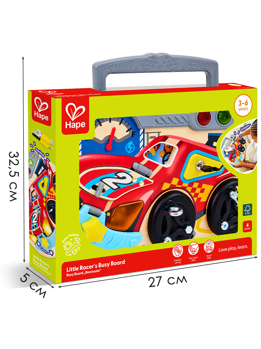 Игрушка Hape бизиборд - фото 11