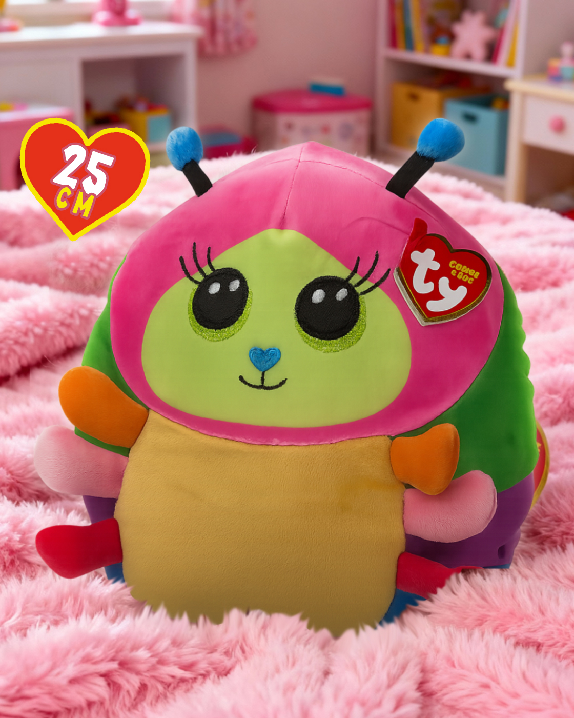 Мягкая игрушка TY Гусеница - фото 1