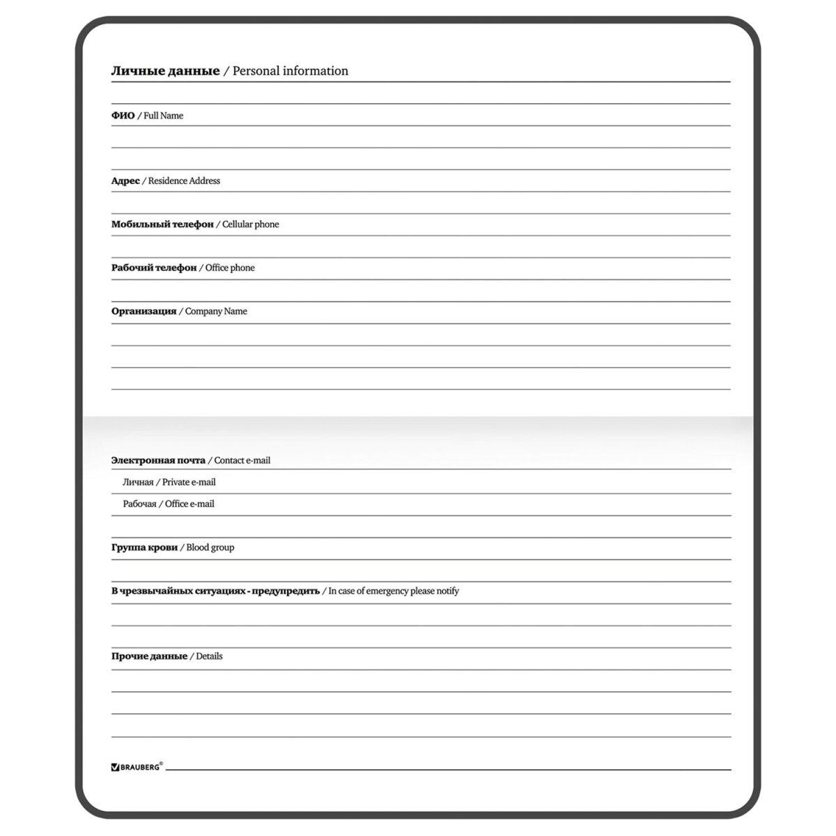 Блокнот Brauberg 64 лист. - фото 14