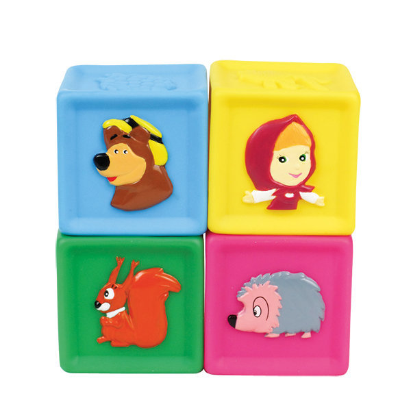 Игрушка Маша и Медведь кубики - фото 1