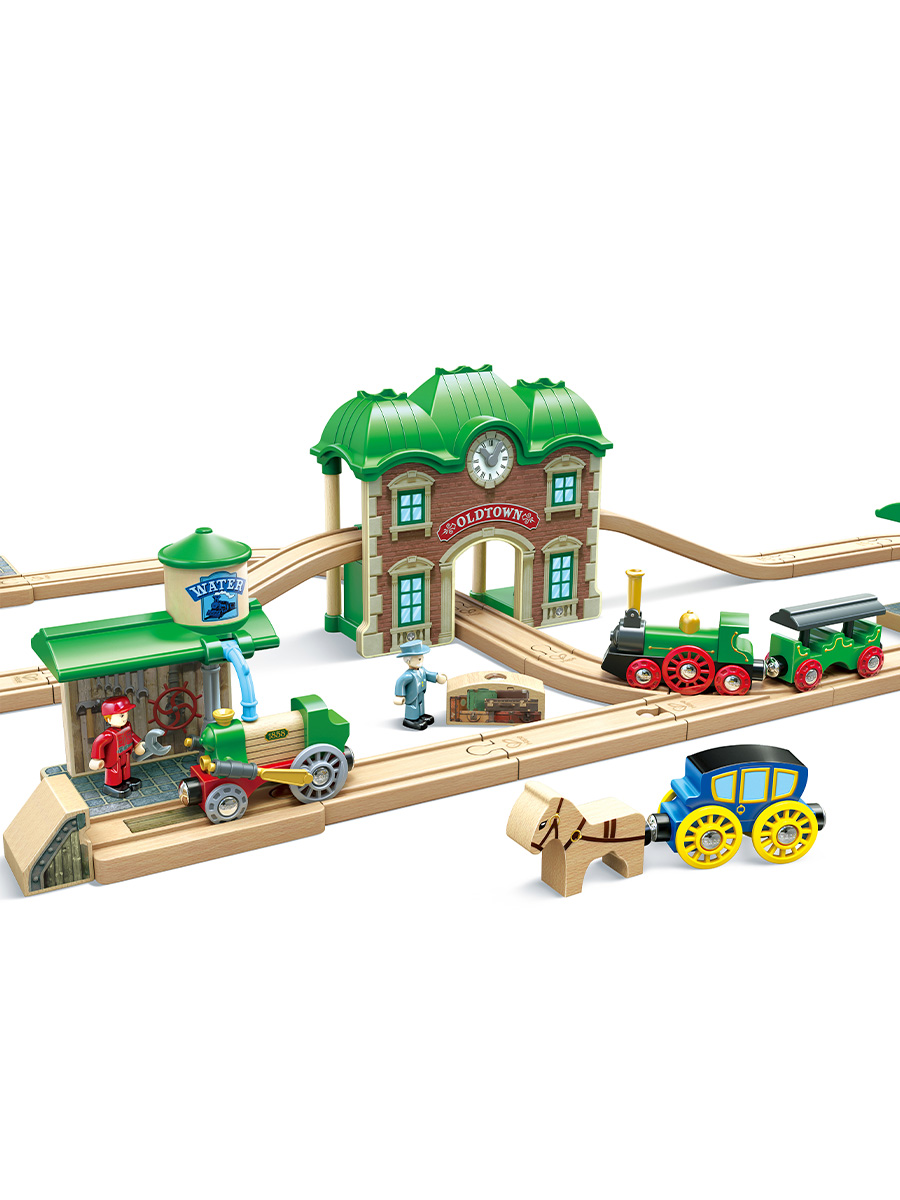 Набор железнодорожный Hape E3741_HP - фото 4