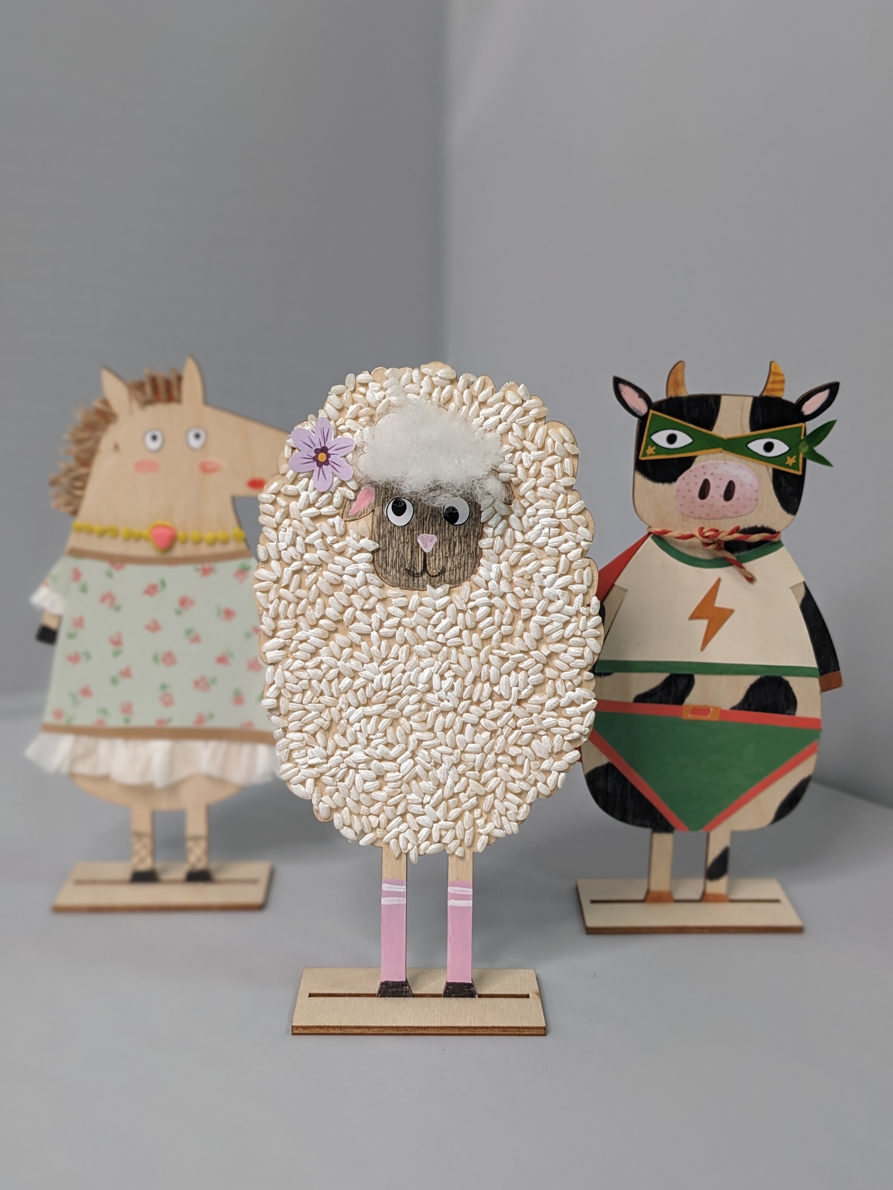 Набор для творчества HappyLine аппликация Креативные Зверята - фото 6