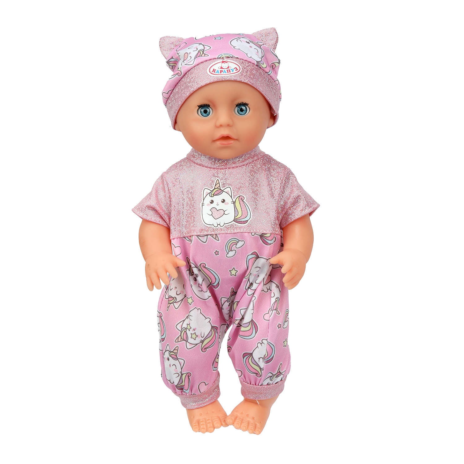 Кукла пупс Карапуз высота 25 см 390846 - фото 2